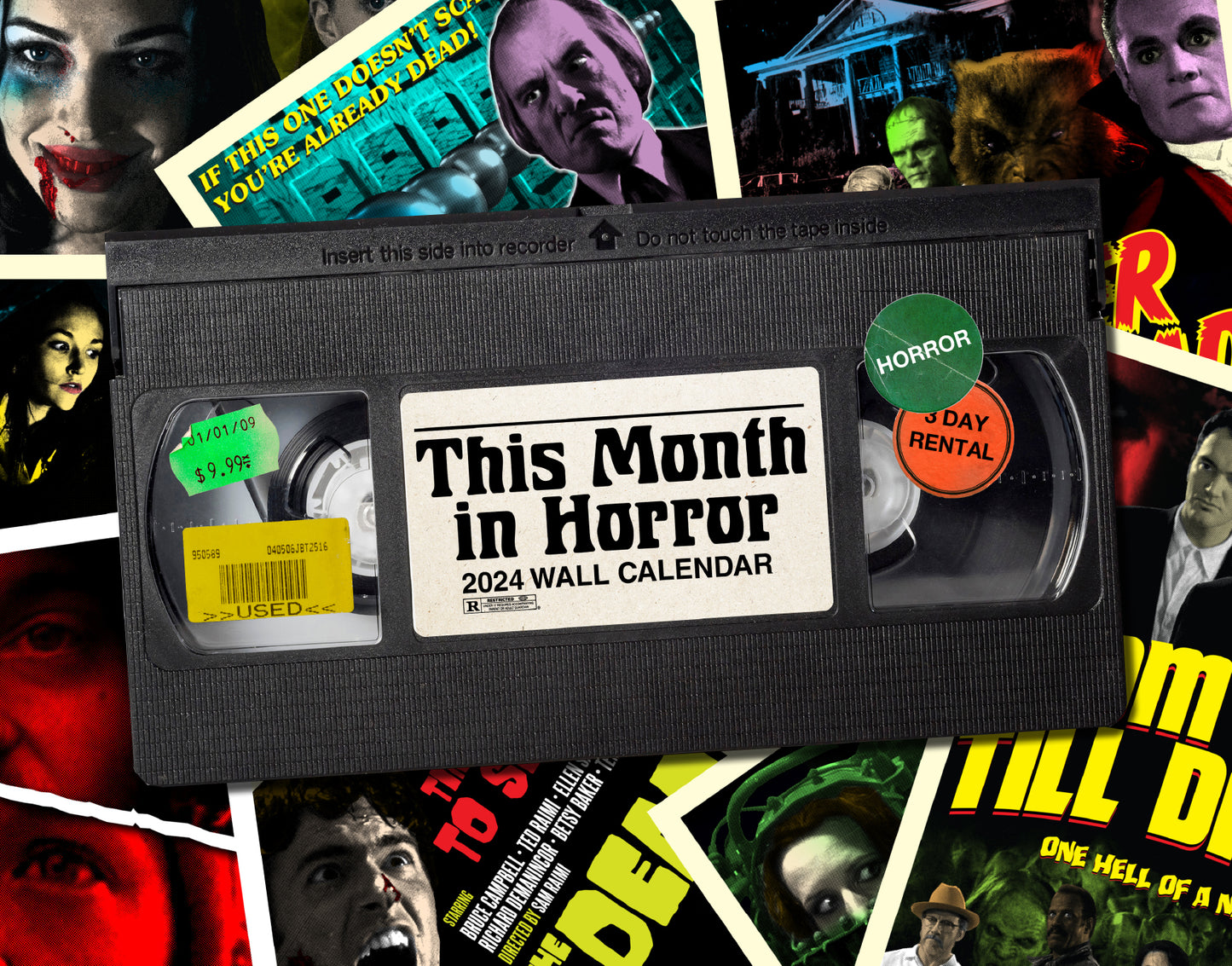 This Month In Horror 2024 Calendar