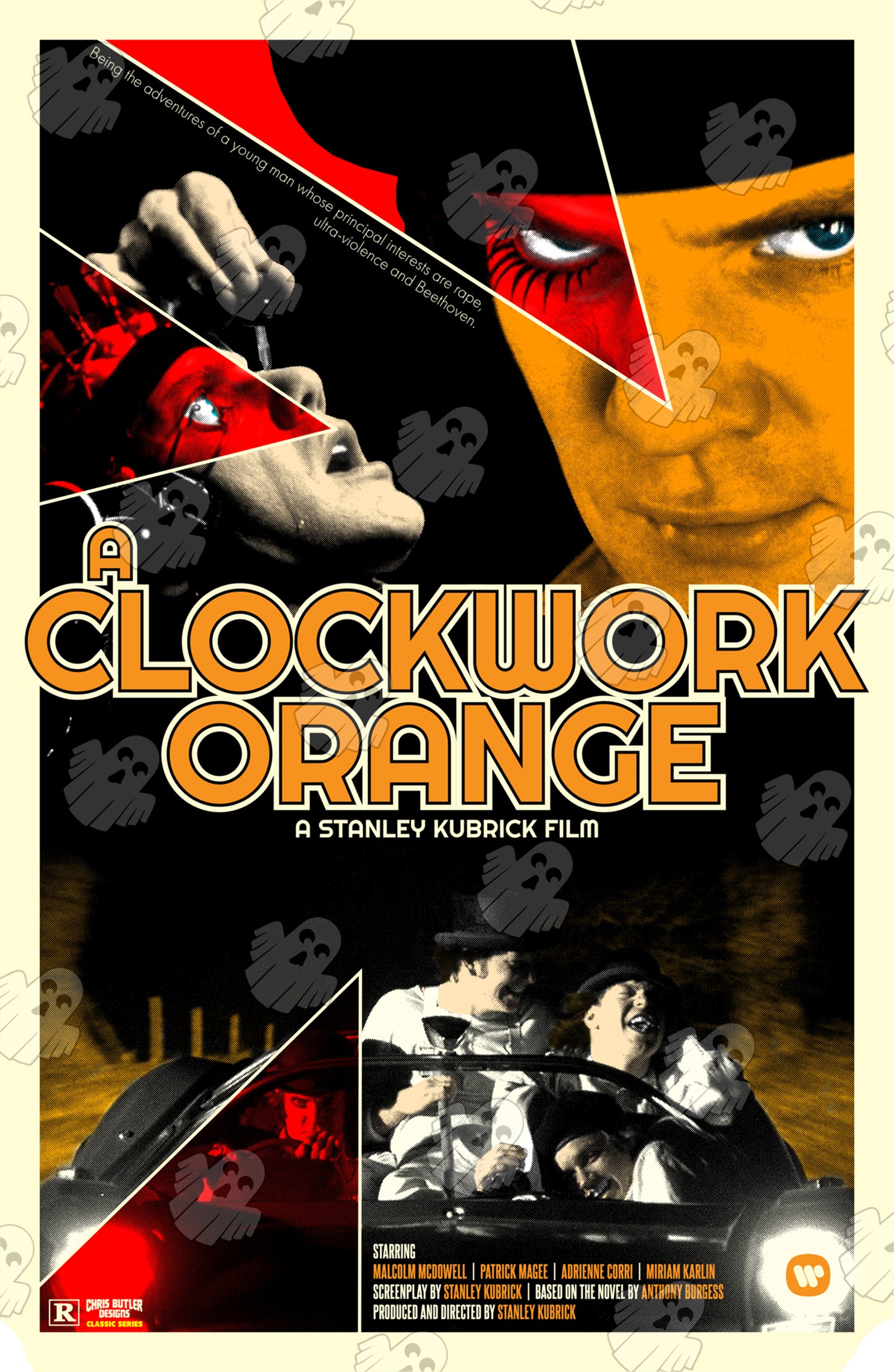 A Clockwork Orange (Classic Series) 11x17 Alternative Movie Print