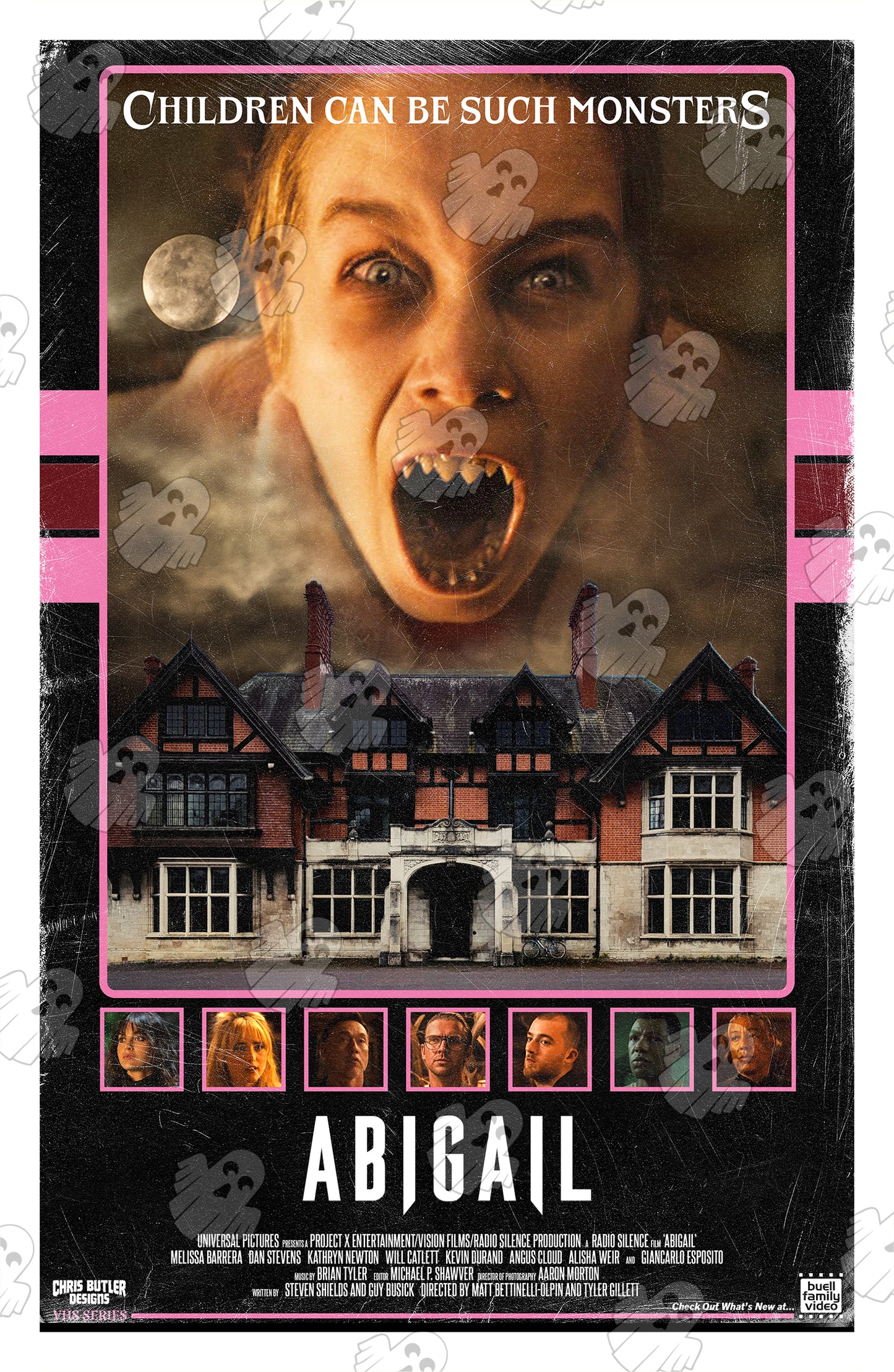 Abigail (VHS Series) 11x17 Alternative Movie Print