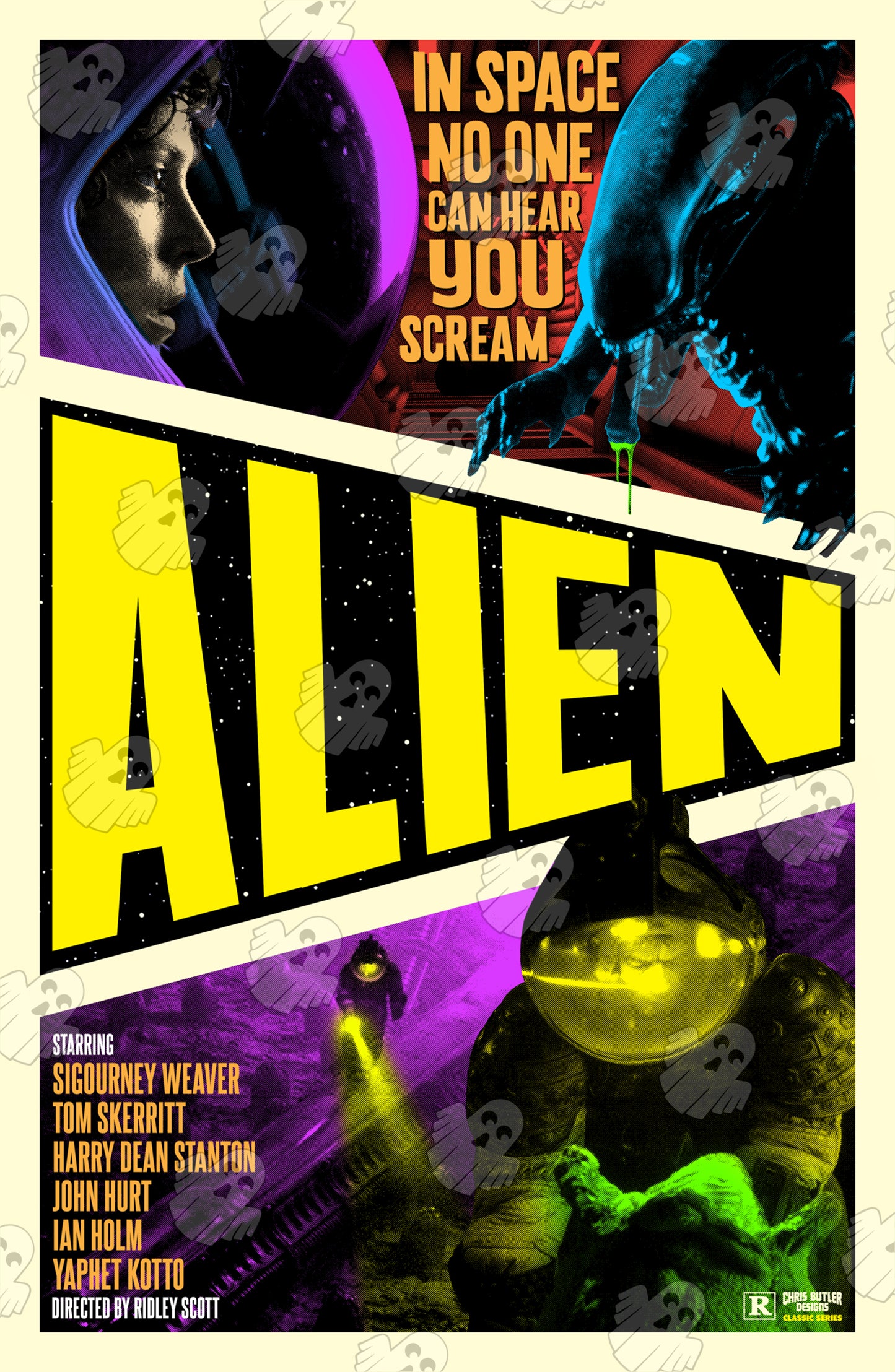Alien (Classic Series) 11x17 Alternative Movie Poster