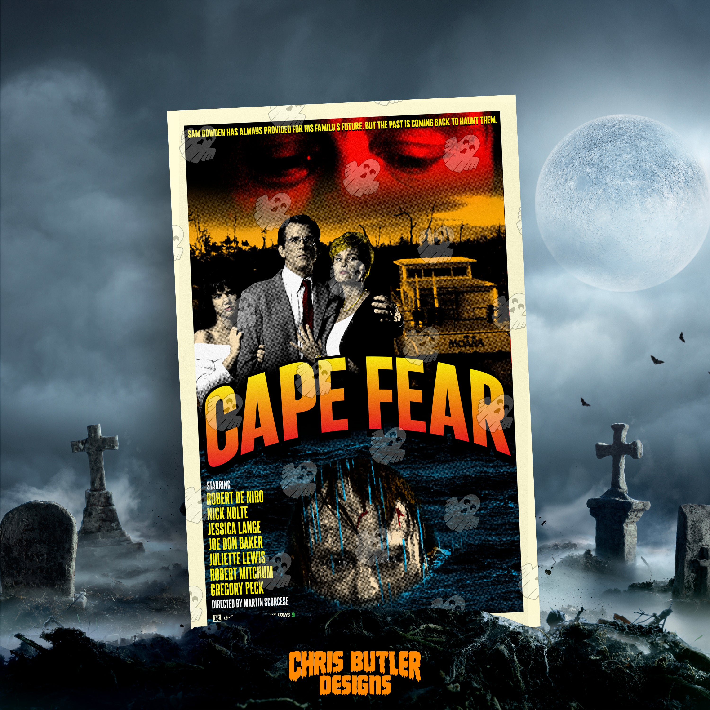 Cape Fear (Classic Series 9) 11x17 Alternative Movie Poster ...
