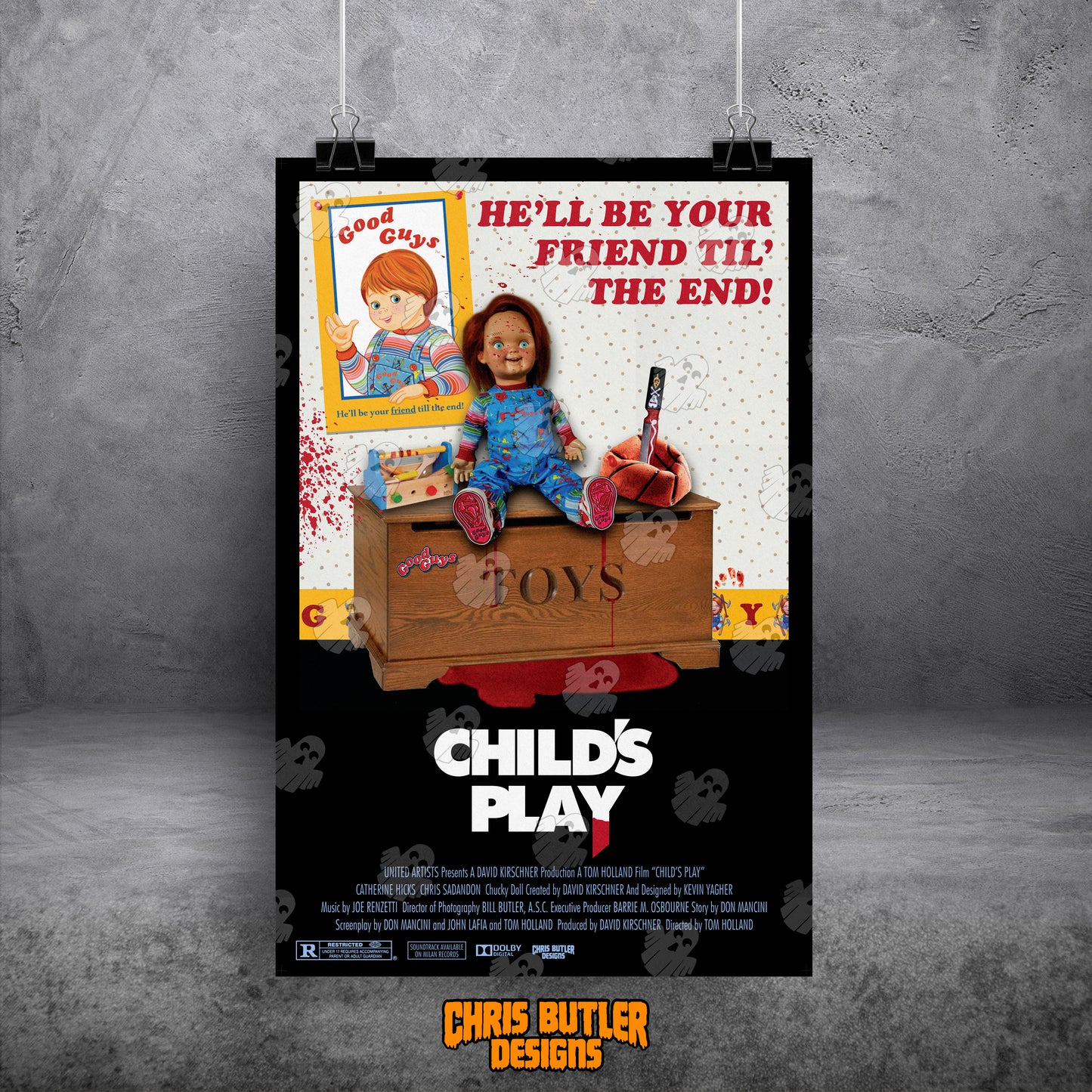 Child's Play (Design 1) 11x17 Alternative Movie Poster