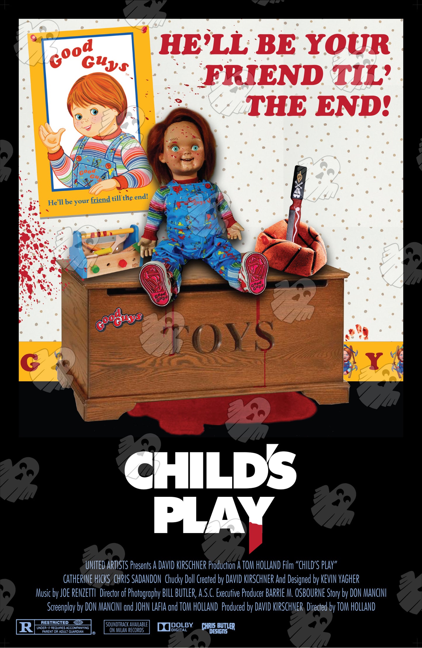 Child's Play (Design 1) 11x17 Alternative Movie Poster