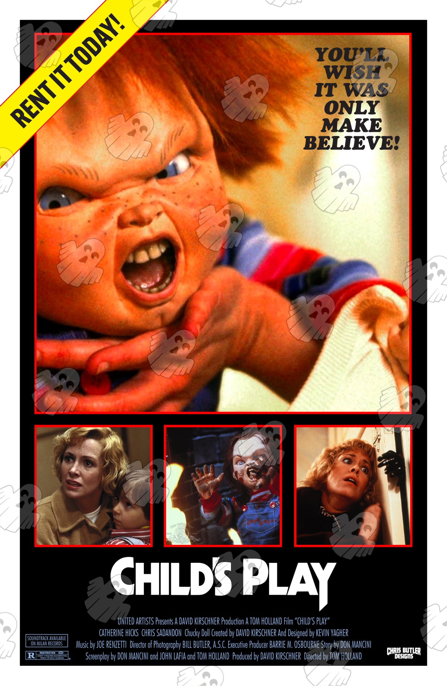 Child's Play (VHS Series 2) 11x17 Alternative Movie Poster