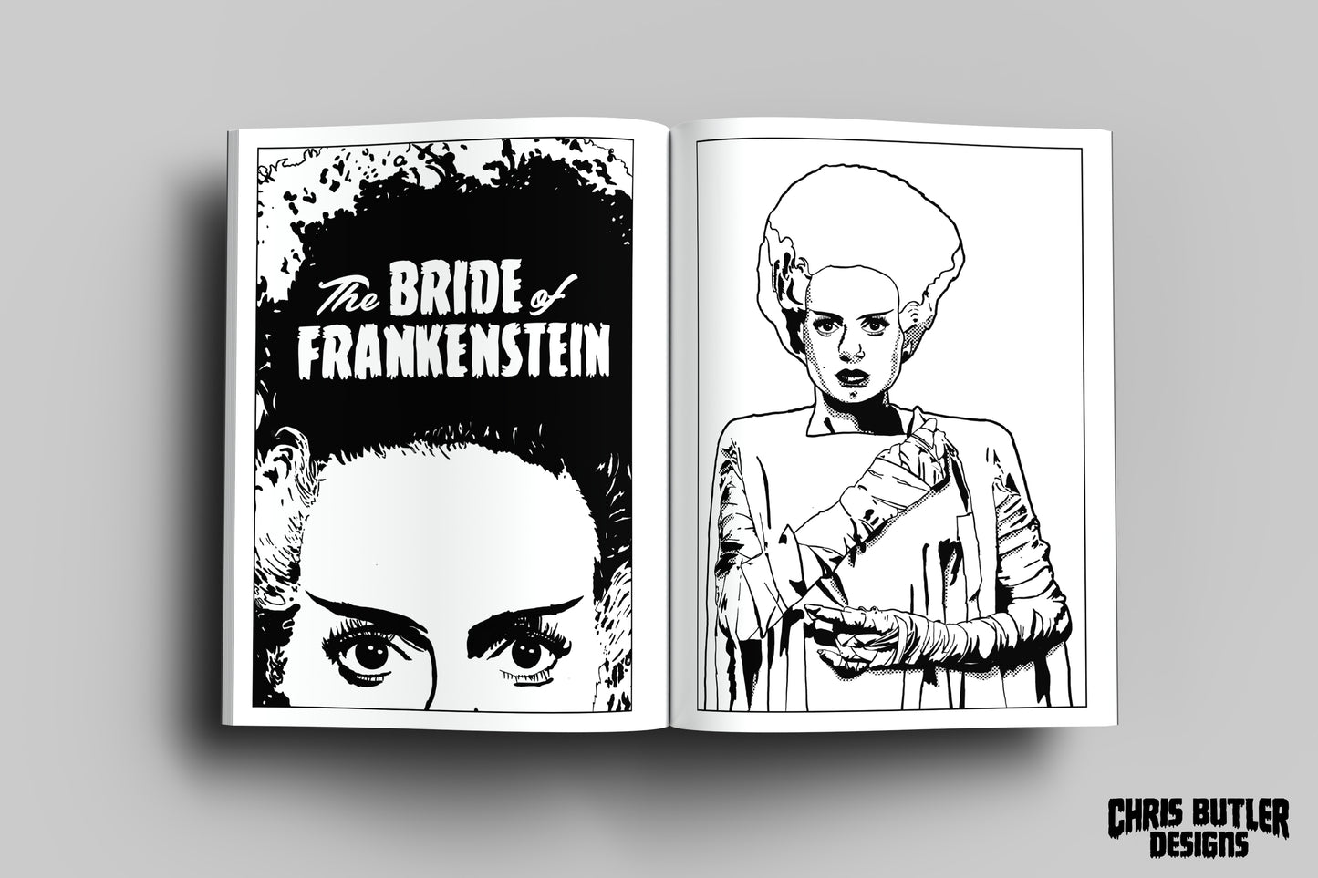 Color The Monster Coloring Book