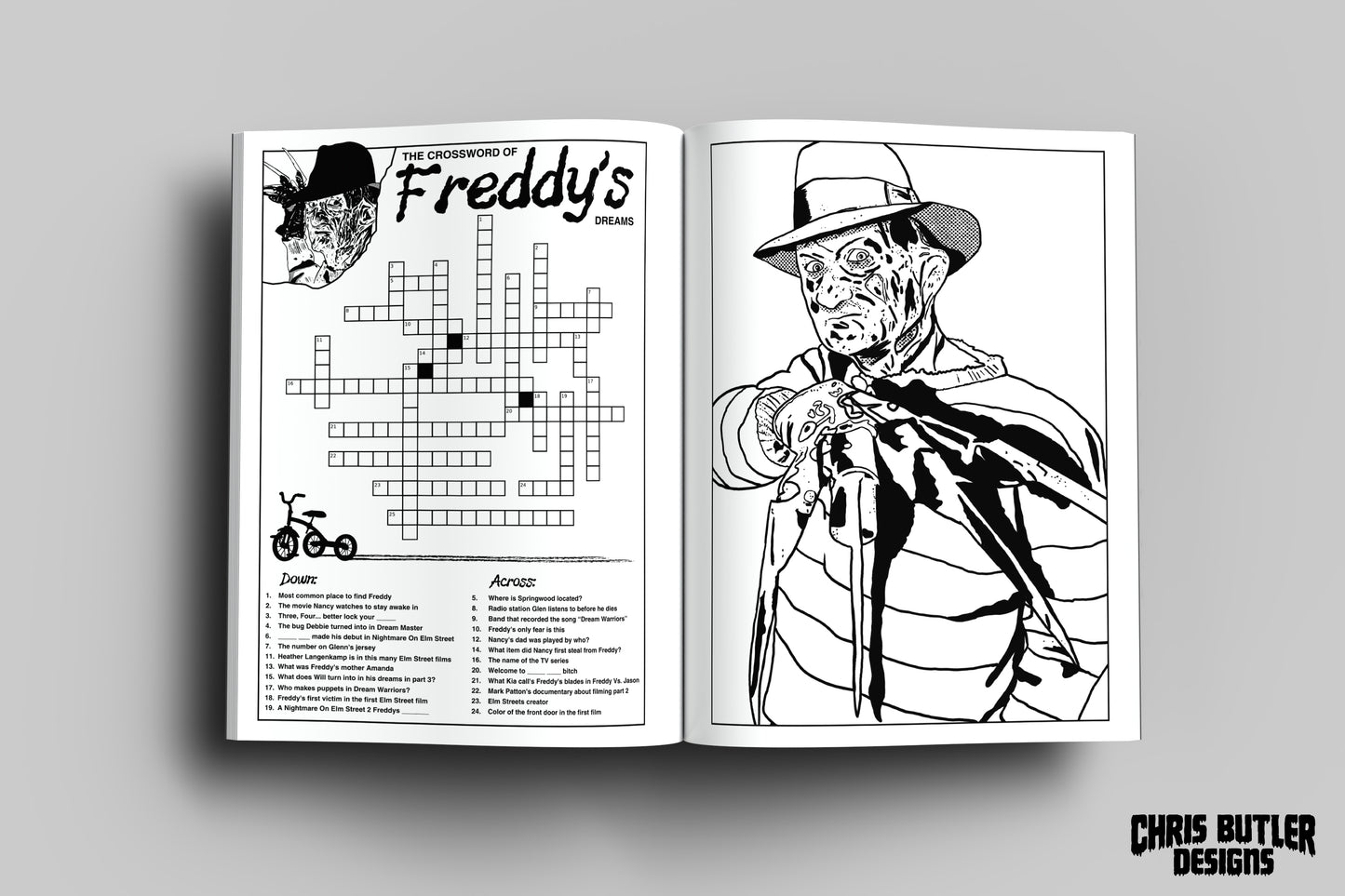 Color The Nightmare Coloring and Activity Book