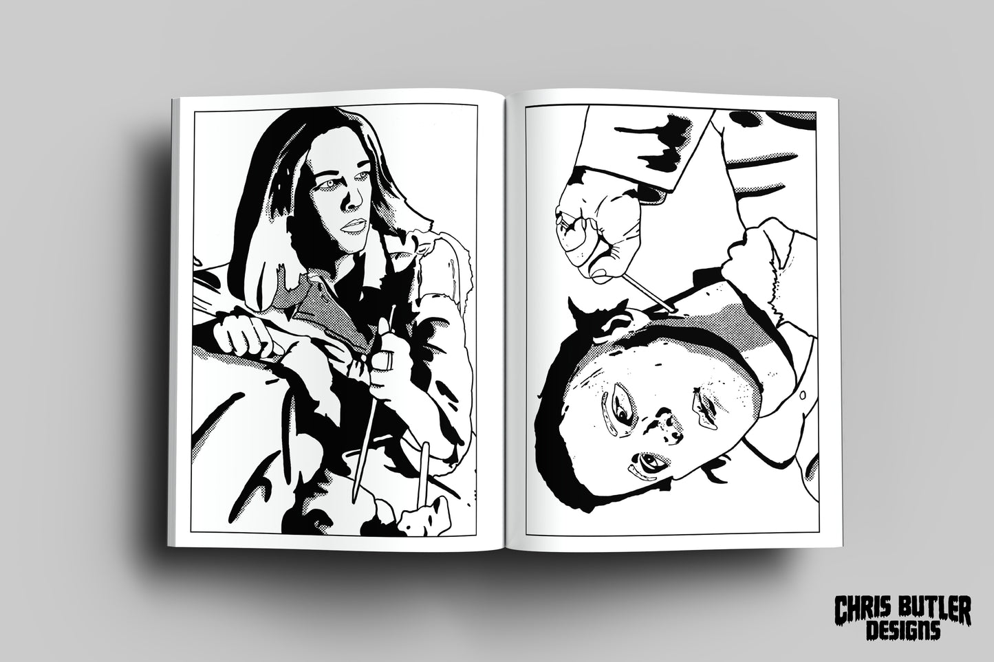 Color The Boogeyman Coloring And Activity Book