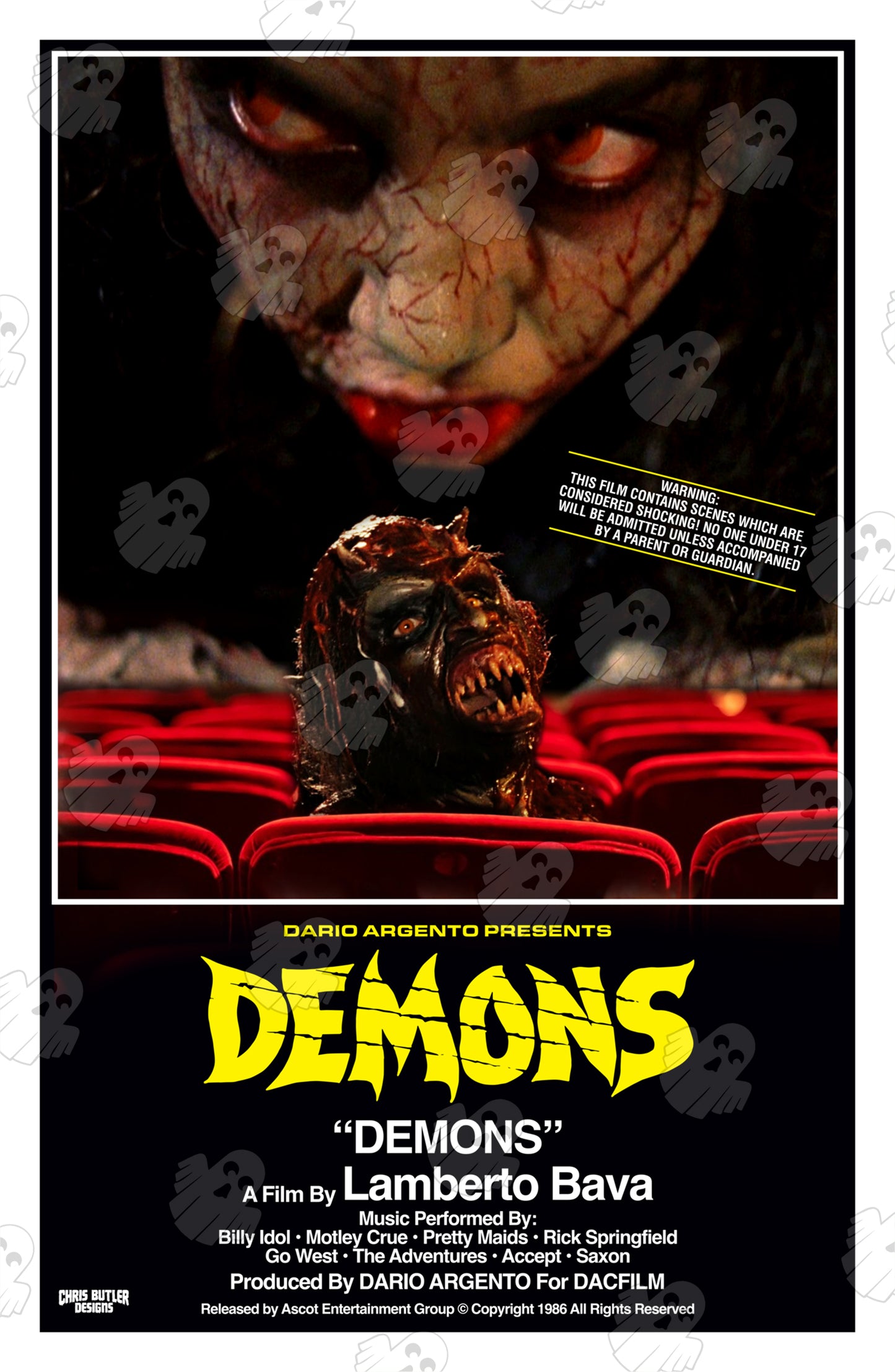 Demons 11x17 Alternative Movie Poster