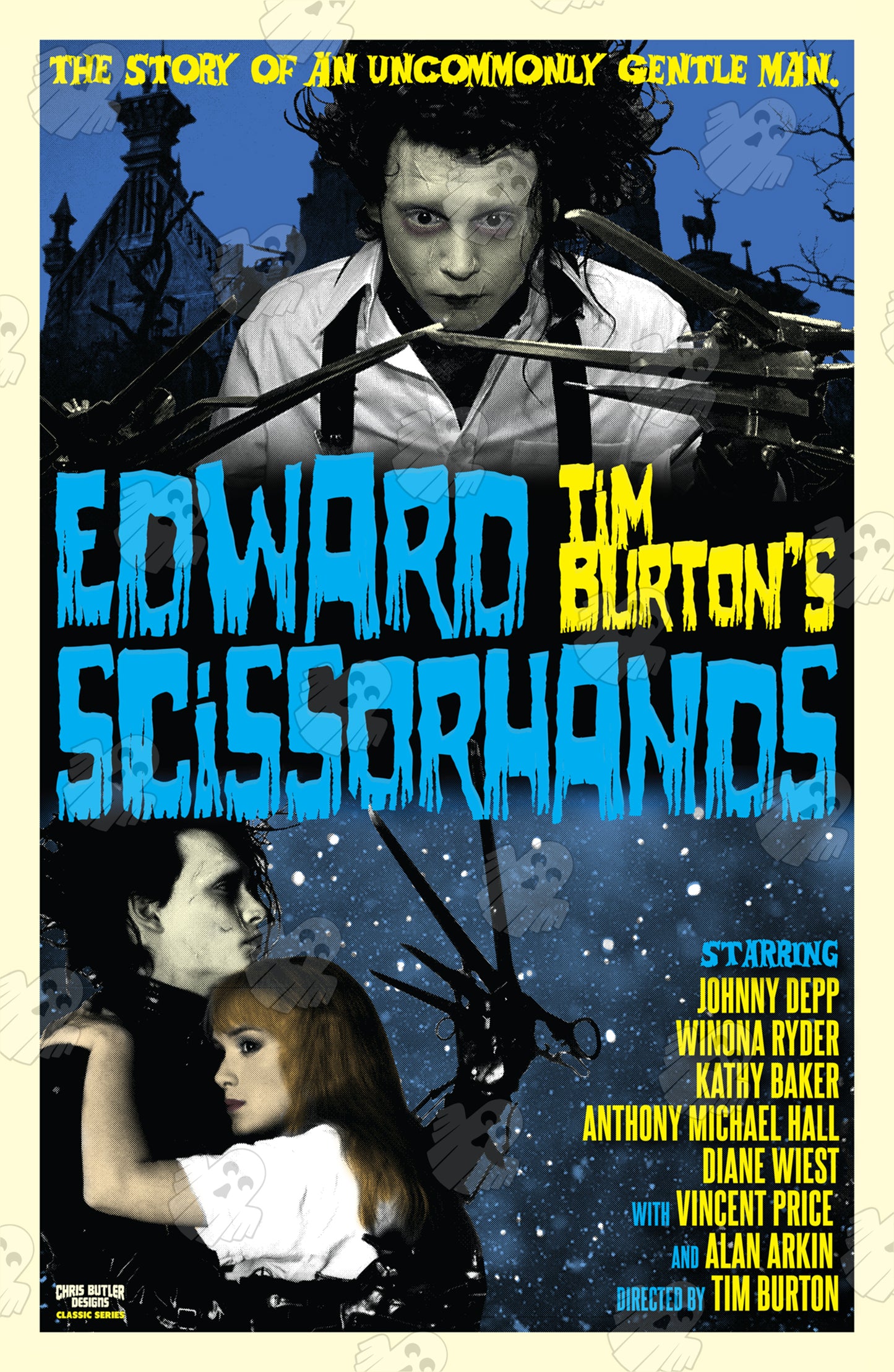 Edward Scissorhands (Classic Series) 11x17 Alternative Movie Poster