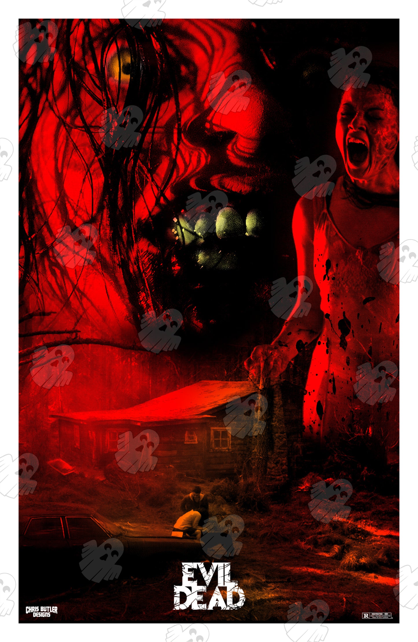 Evil Dead (2013) Design 1 11x17 Alternative Movie Print