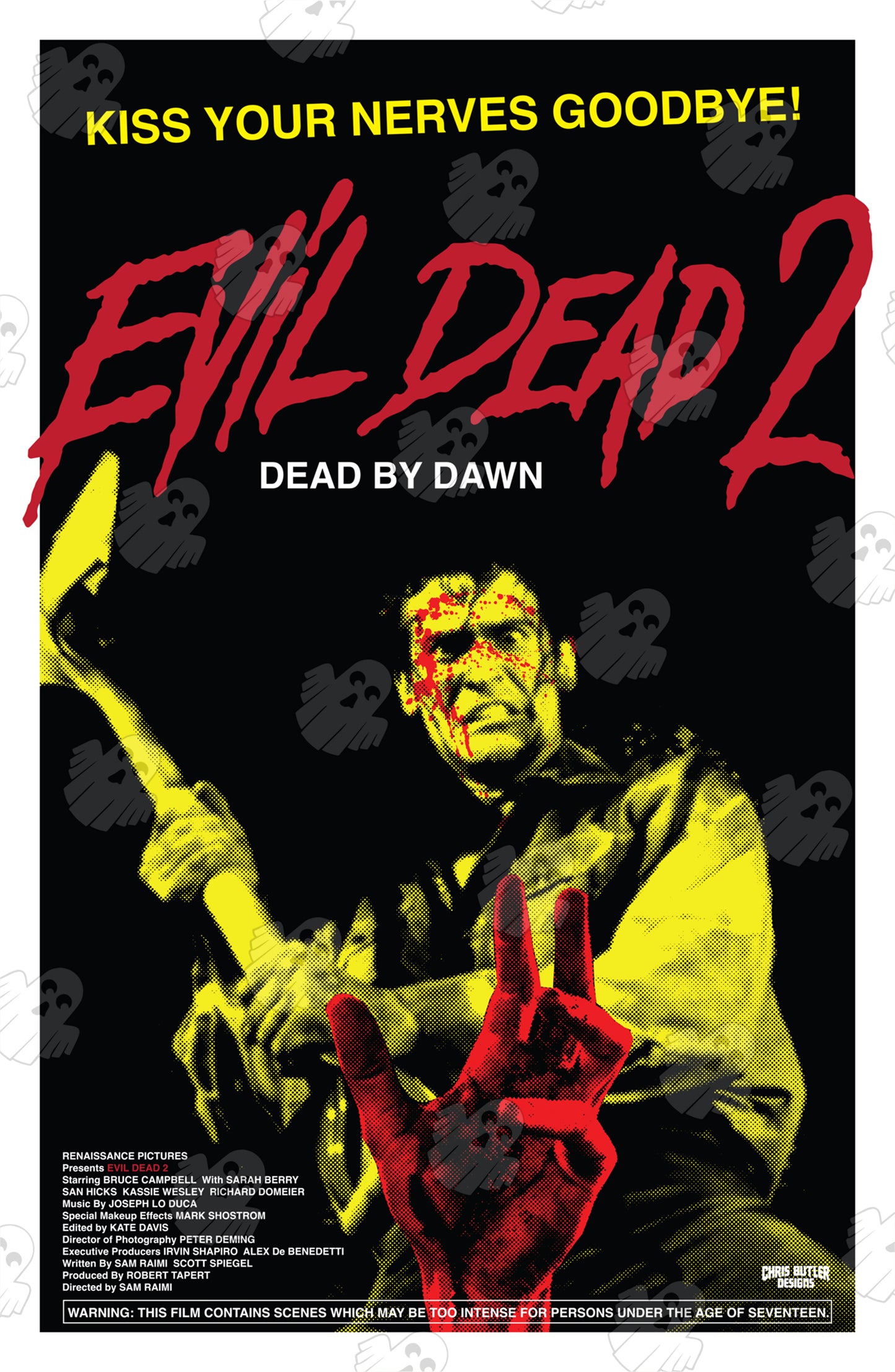 Evil Dead 2 11x17 Alternative Movie Poster