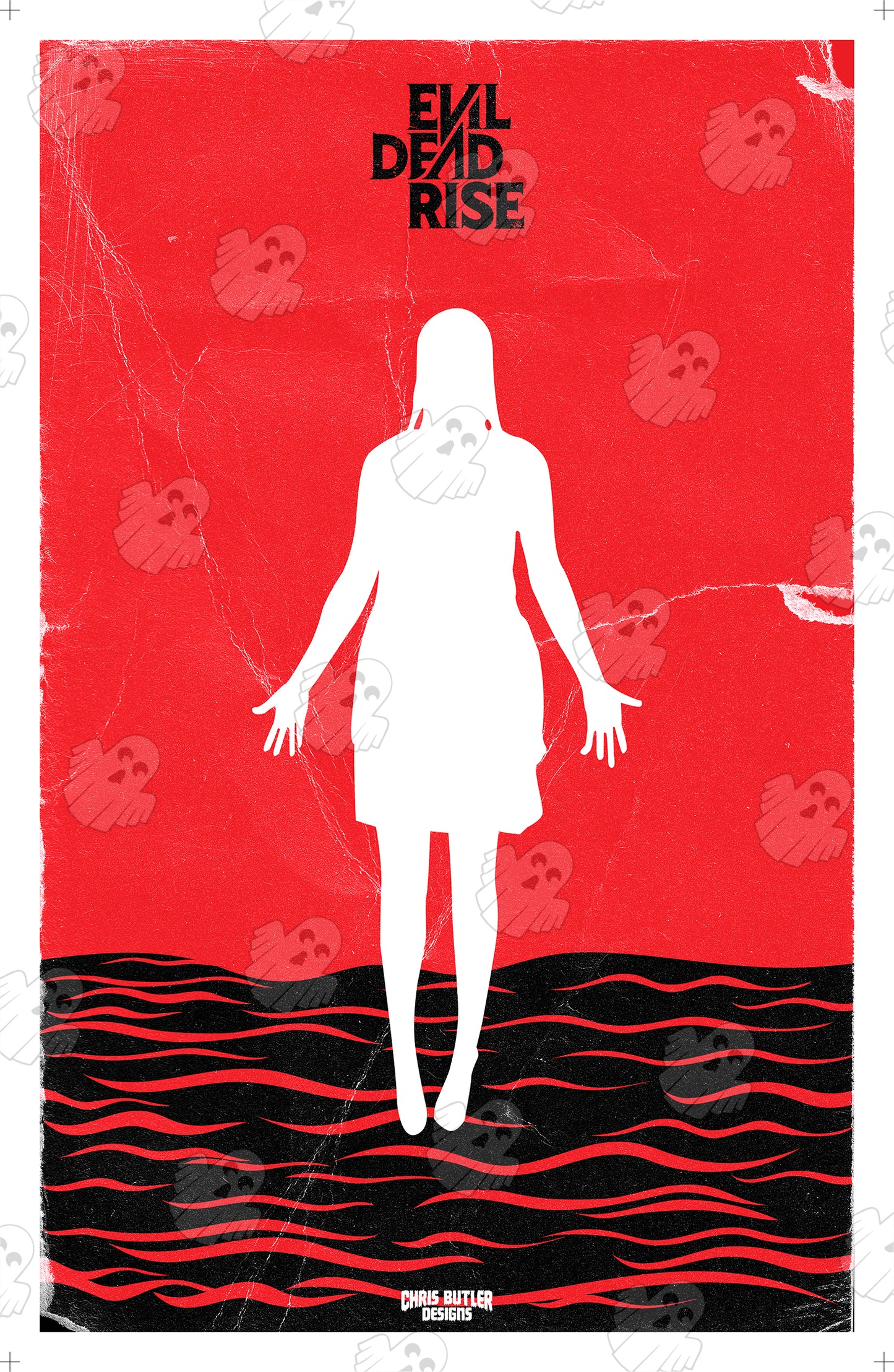 Evil Dead Rise (Minimalist Design) 11x17 Alternative Movie Print