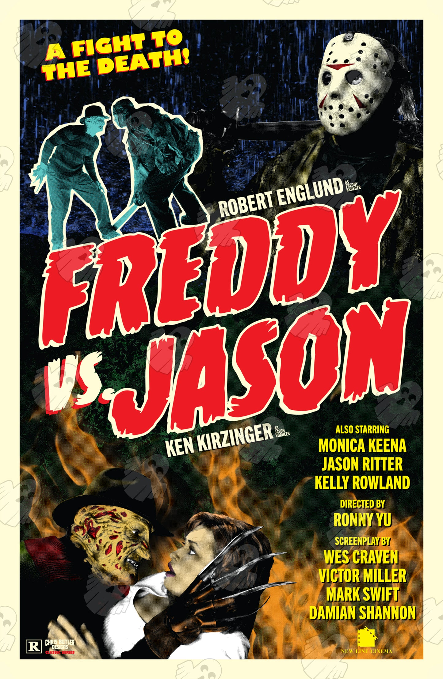 Freddy Vs. Jason (Classic Series) 11x17 Alternative Movie Poster