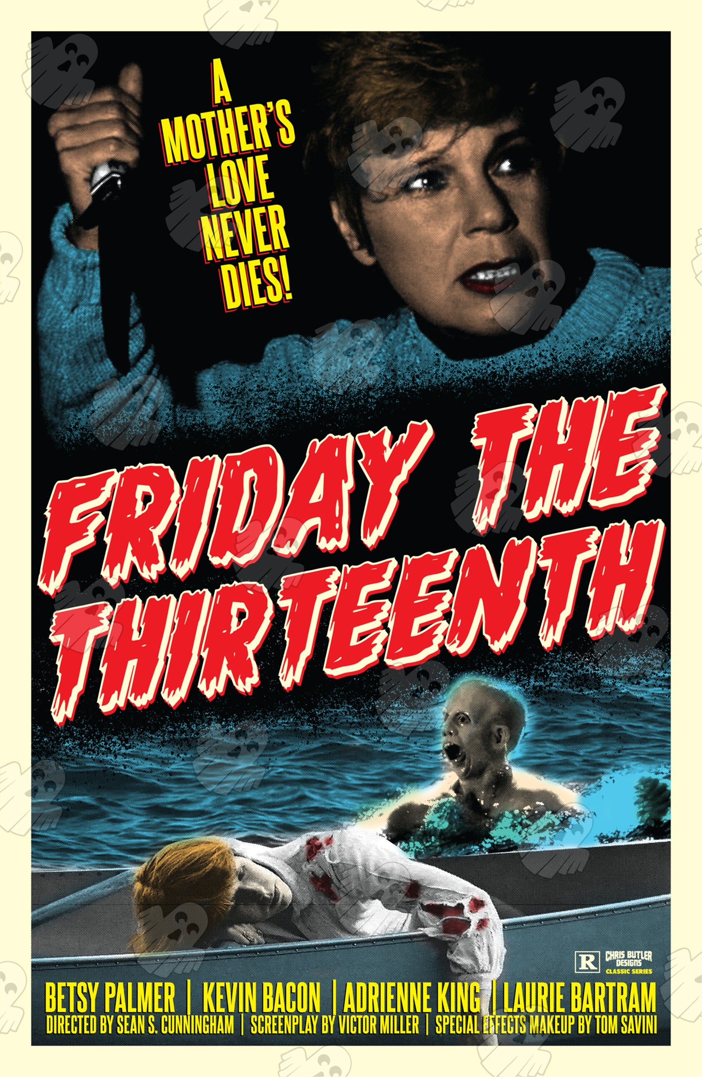 Friday The 13th (Classic Series) 11x17 Alternative Movie Poster