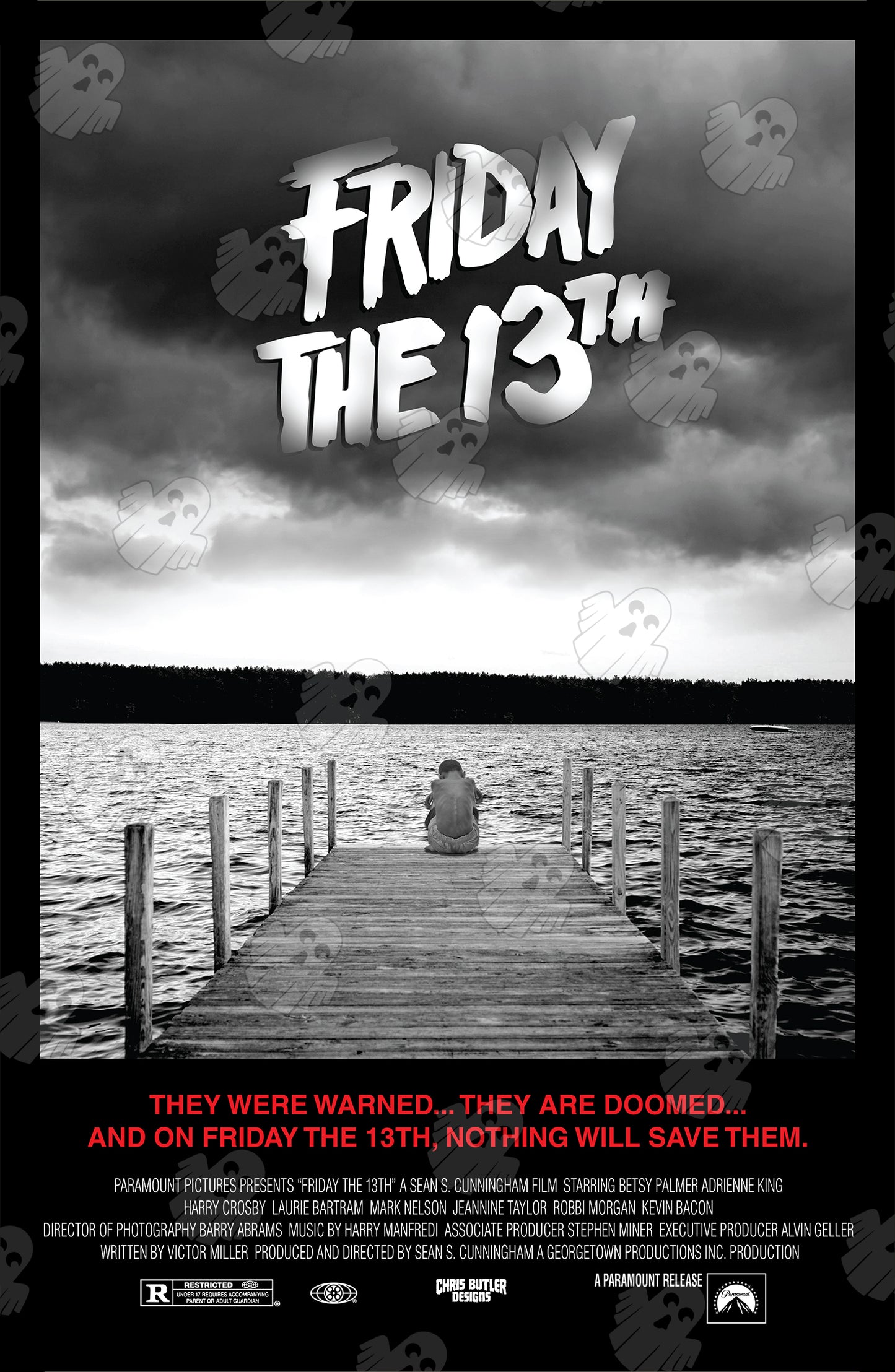 Friday The 13th (Dock Design) 11x17 Alternative Movie Poster