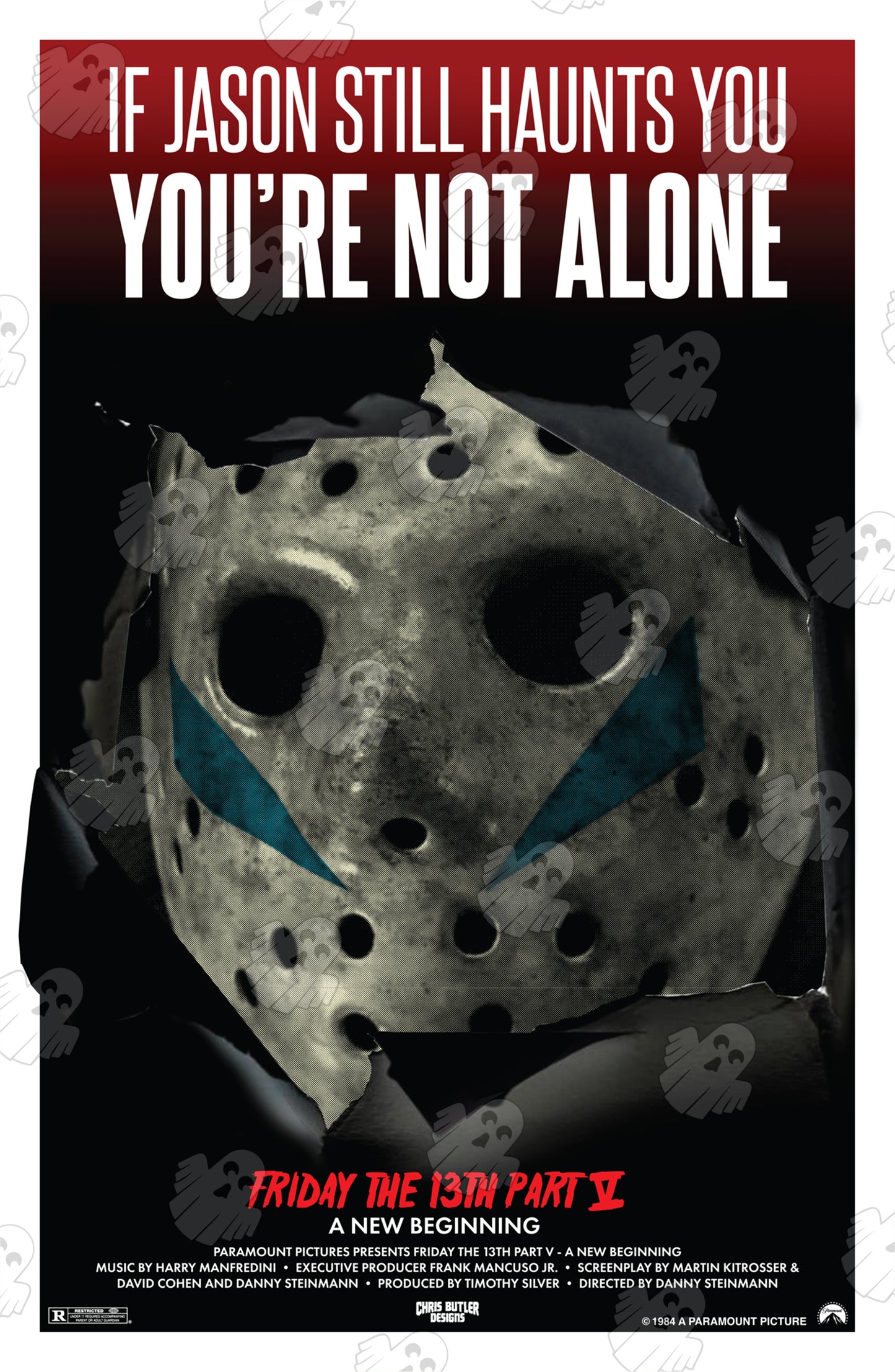 Friday The 13th Part V: A New Beginning 11x17 Alternative Movie Poster