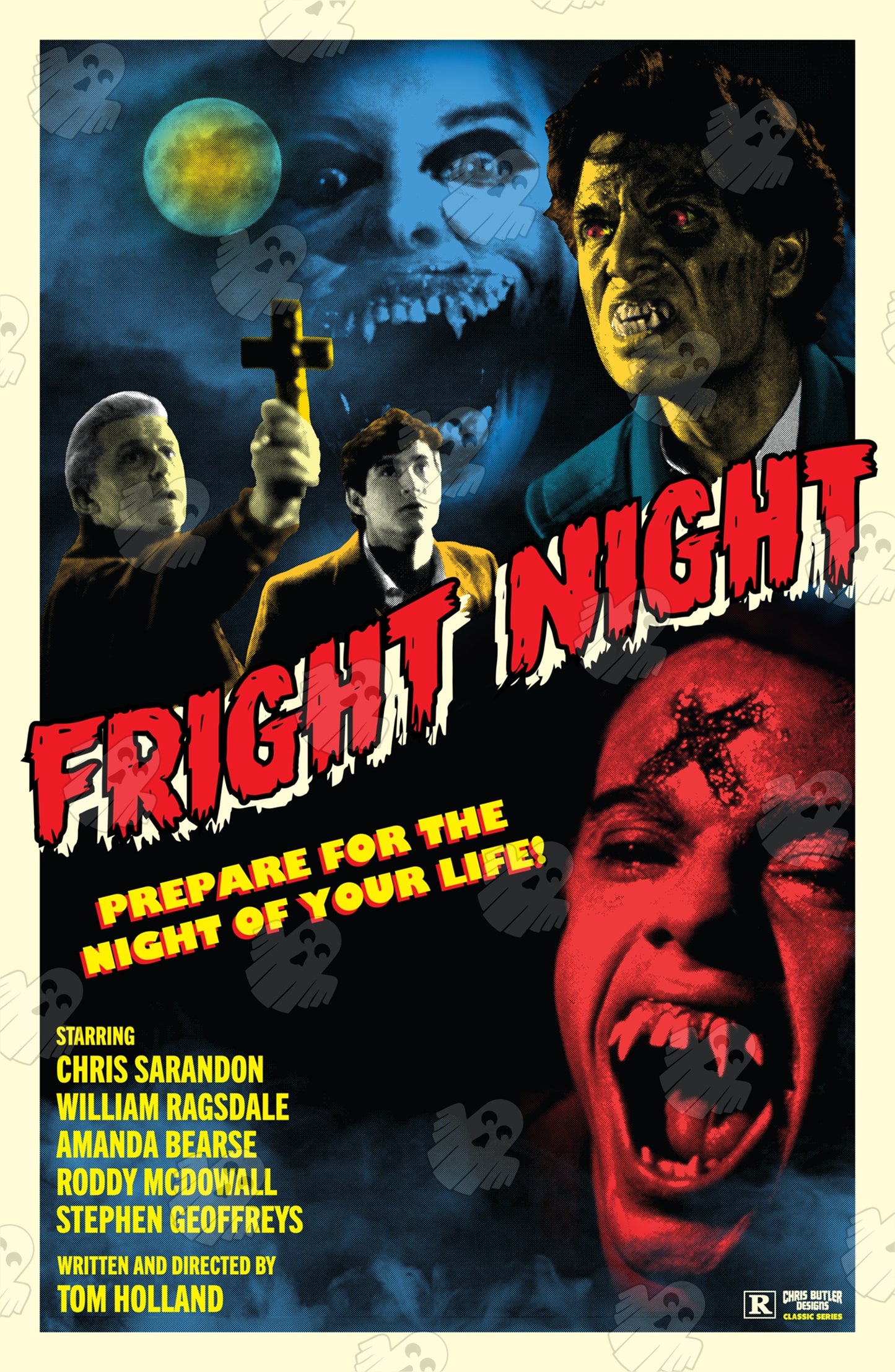 Fright Night (Classic Series) 11x17 Alternative Movie Poster