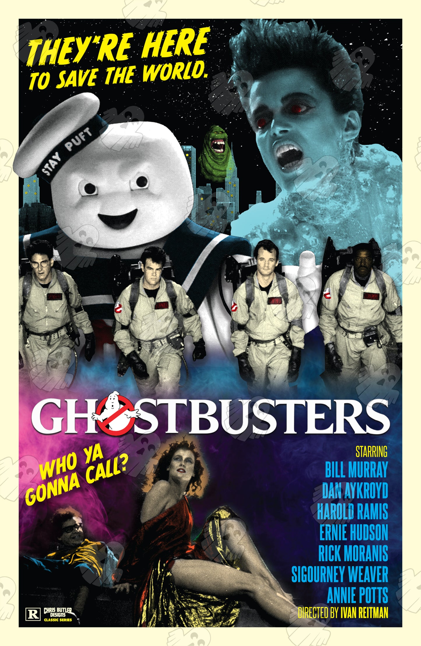 Ghostbusters (Classic Series) 11x17 Alternative Movie Poster