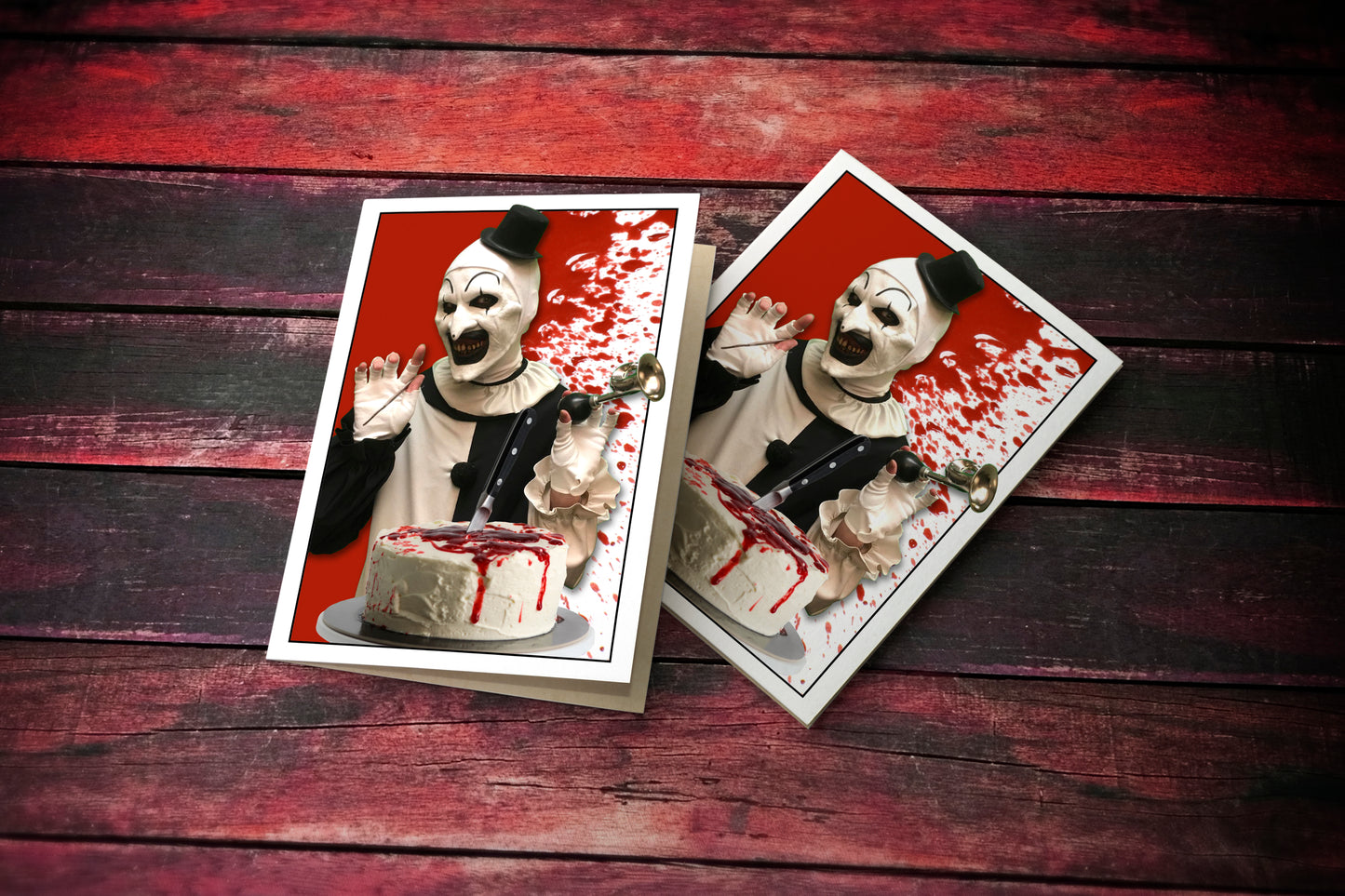 Art The Clown Happy Birthday Card (Officially Licensed)