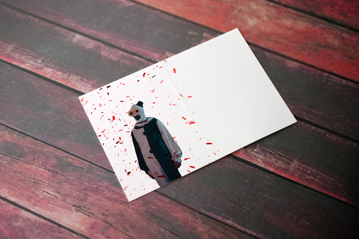 Art The Clown Happy Birthday Card (Officially Licensed)