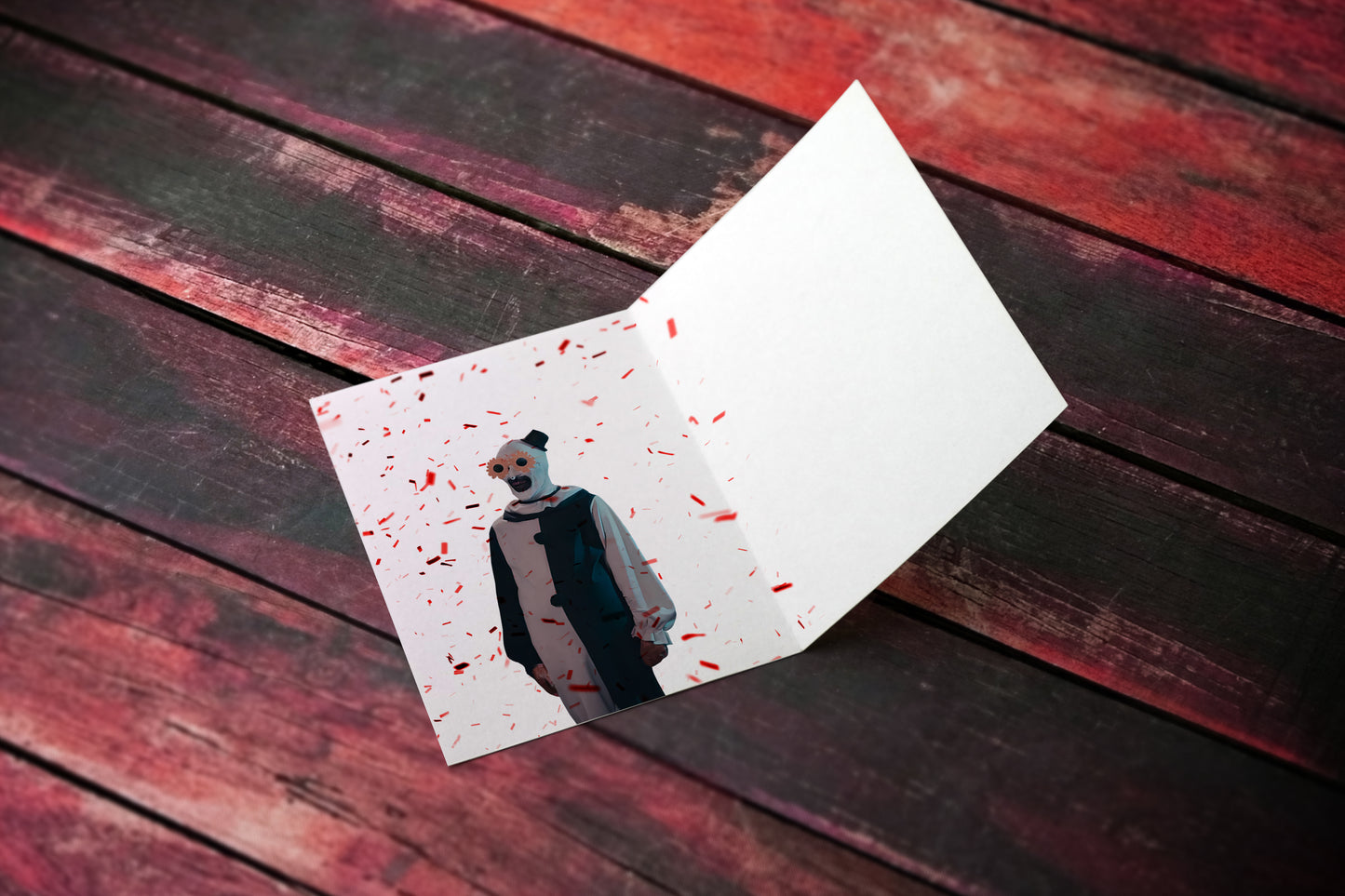 Art The Clown Happy Birthday Card (Officially Licensed)