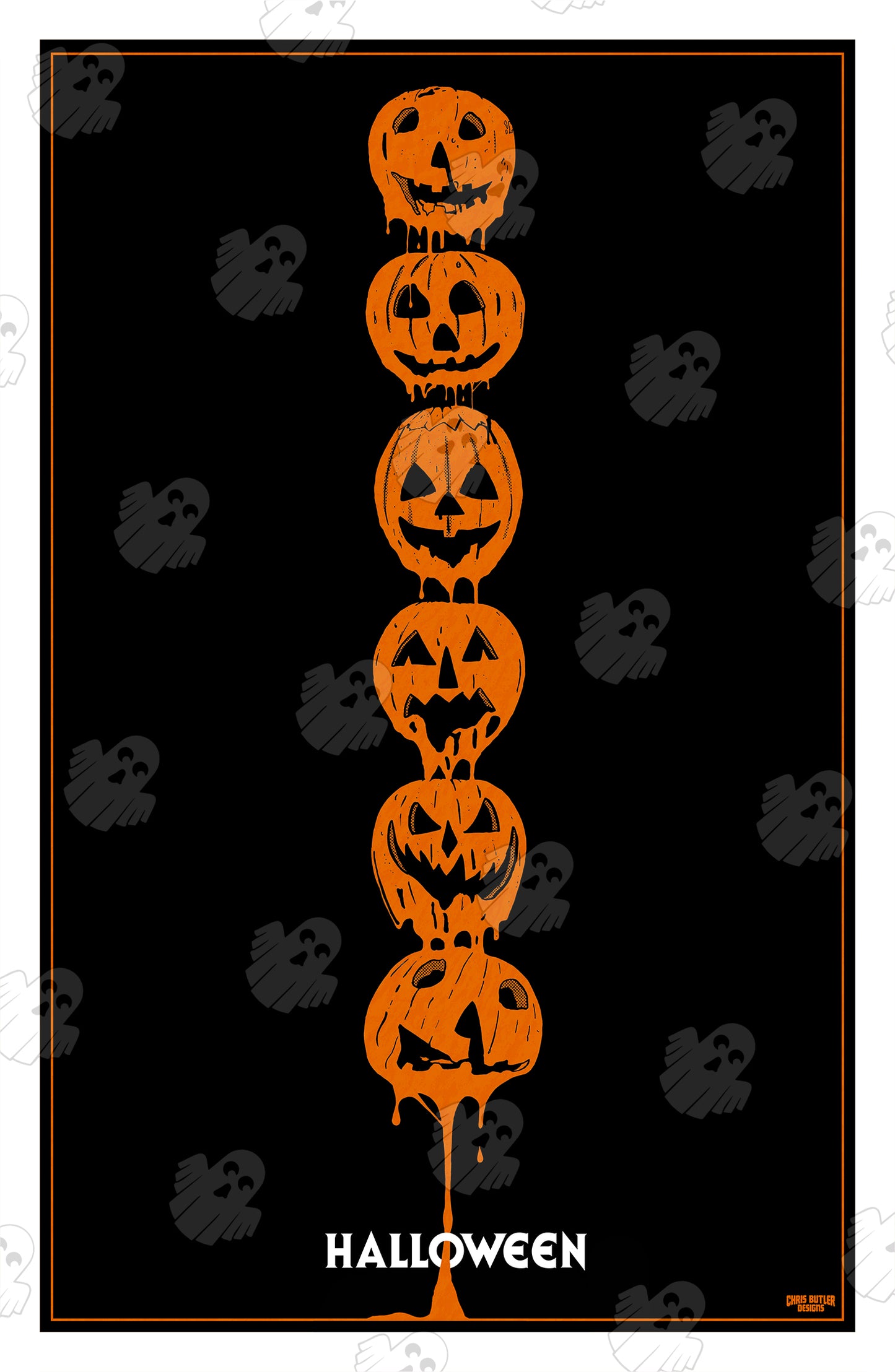 Halloween (45th Anniversary Edition) 11x17 Alternative Movie Print