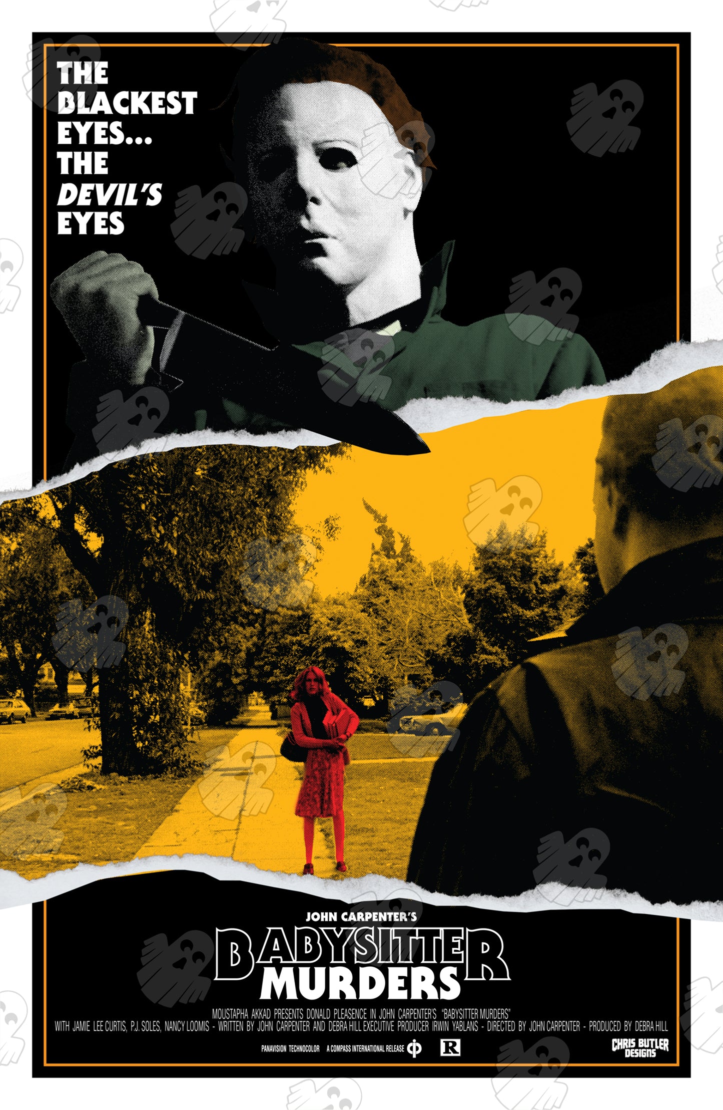 Halloween (Babysitter Murders) 11x17 Alternative Movie Poster