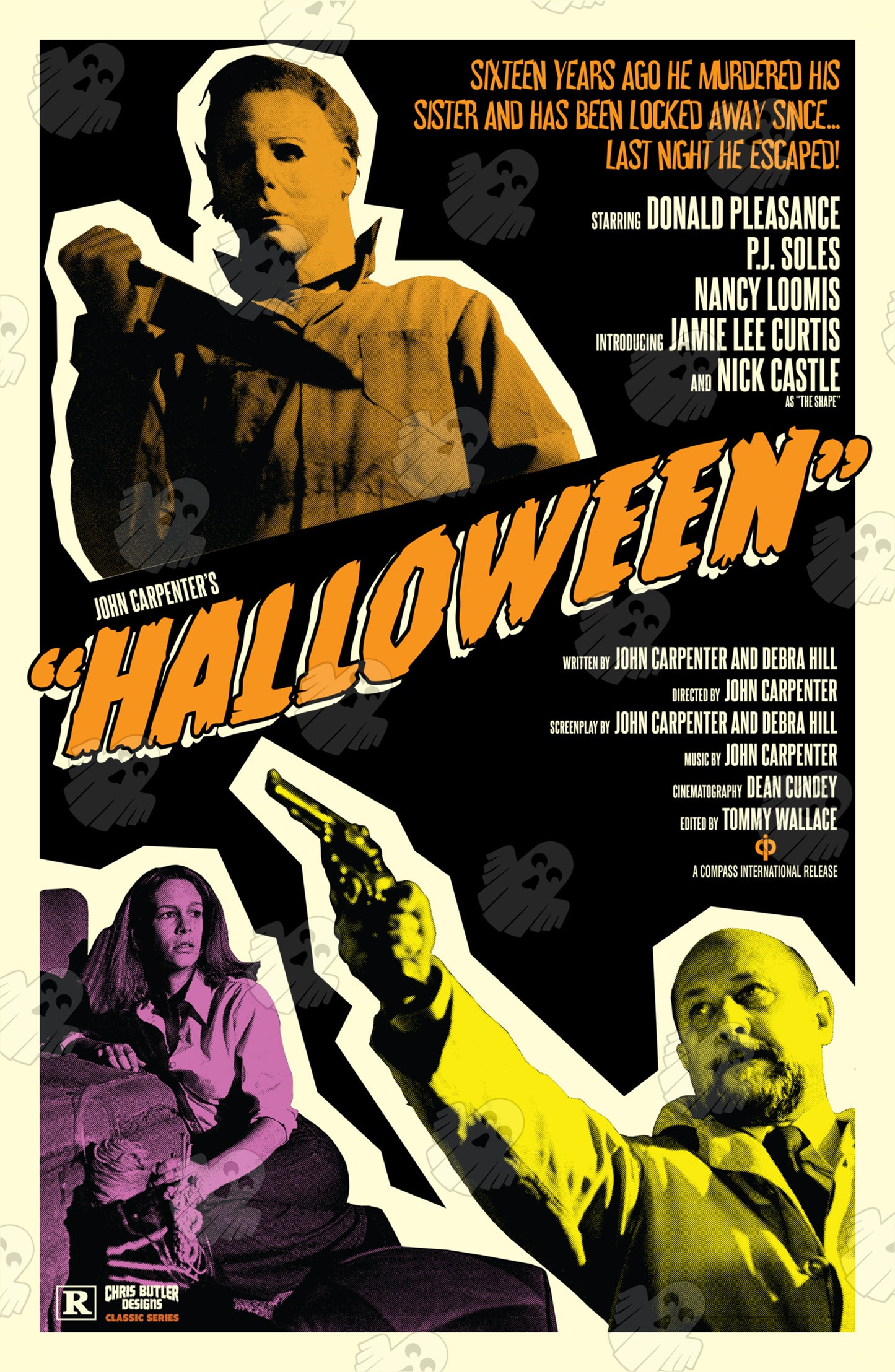 Halloween (Classic Series) 11x17 Alternative Movie Poster