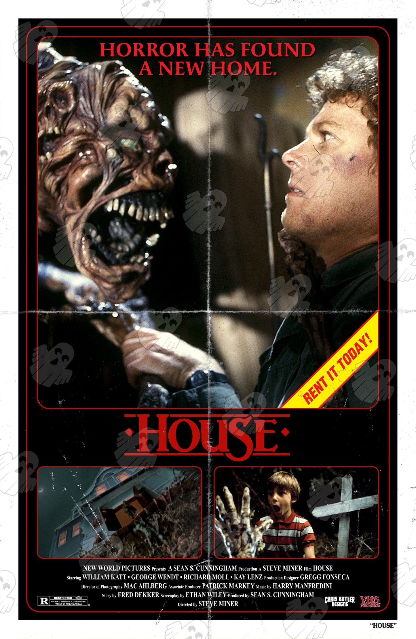 House (VHS Series 3) 11x17 Alternative Movie Poster