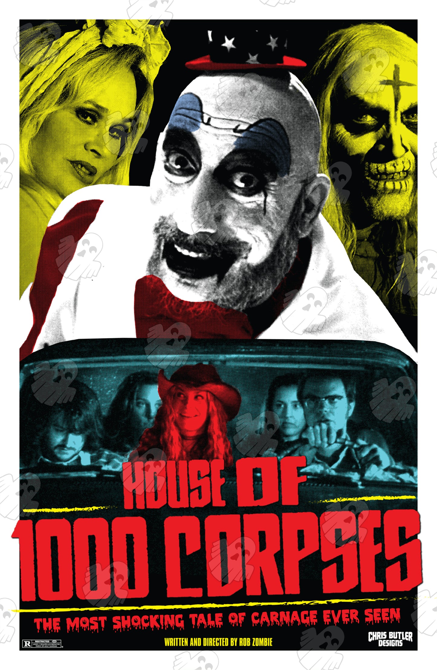 House Of 1,000 Corpses 11x17 Alternative Movie Print