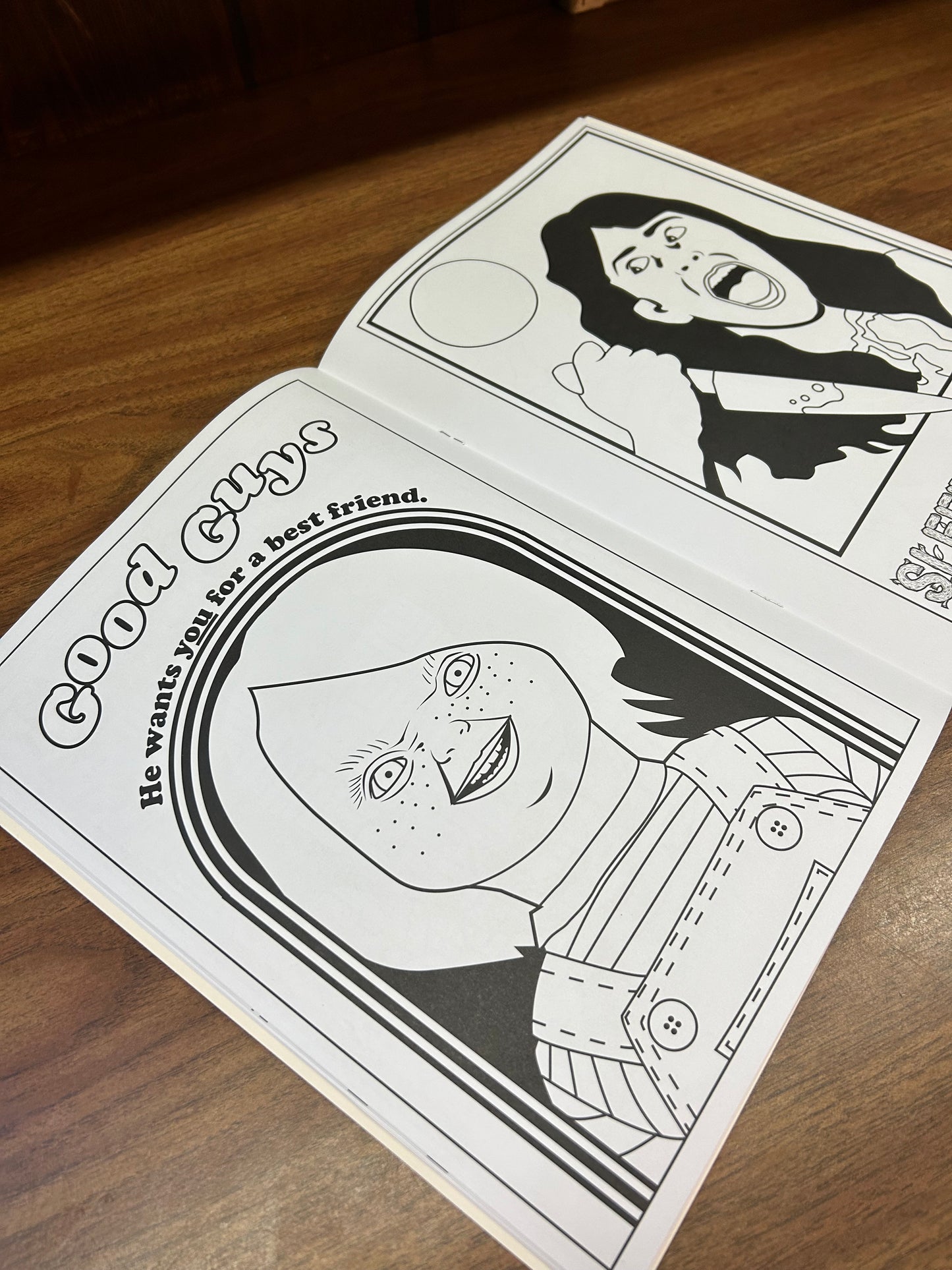 Color The Killer Coloring and Activity Book