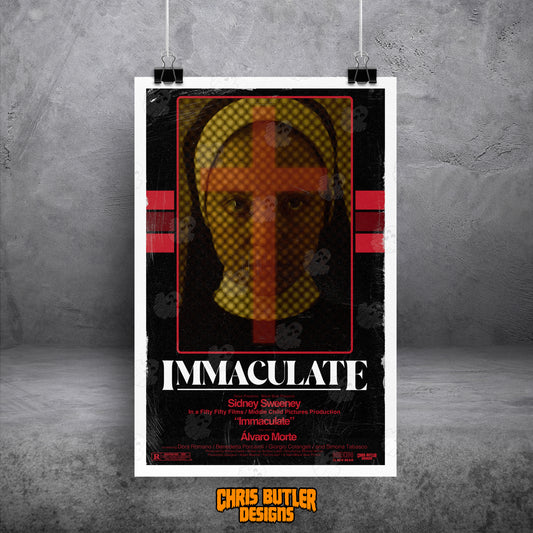 Immaculate (VHS Series) 11x17 Alternative Movie Print