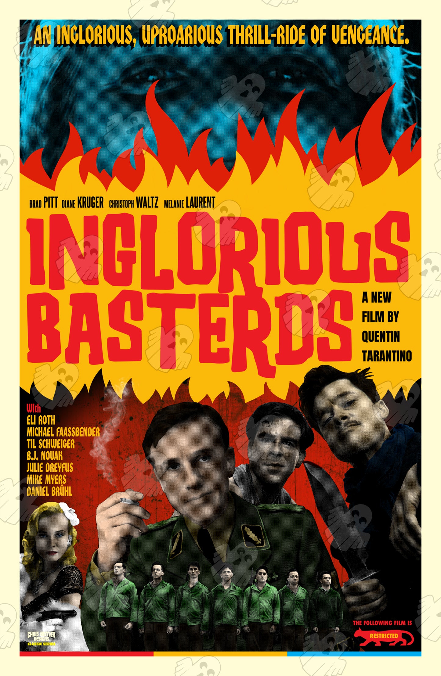 Inglorious Basterds (Classic Series) 11x17 Alternative Movie Print