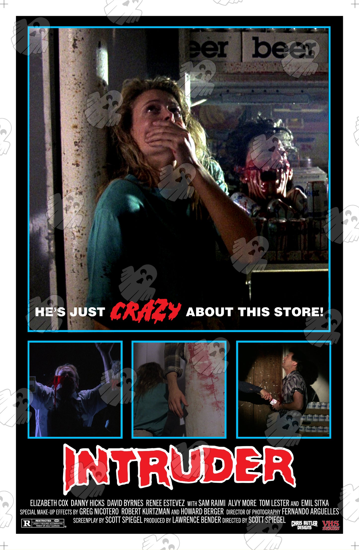 Intruder (VHS Series) 11x17 Alternative Movie Poster
