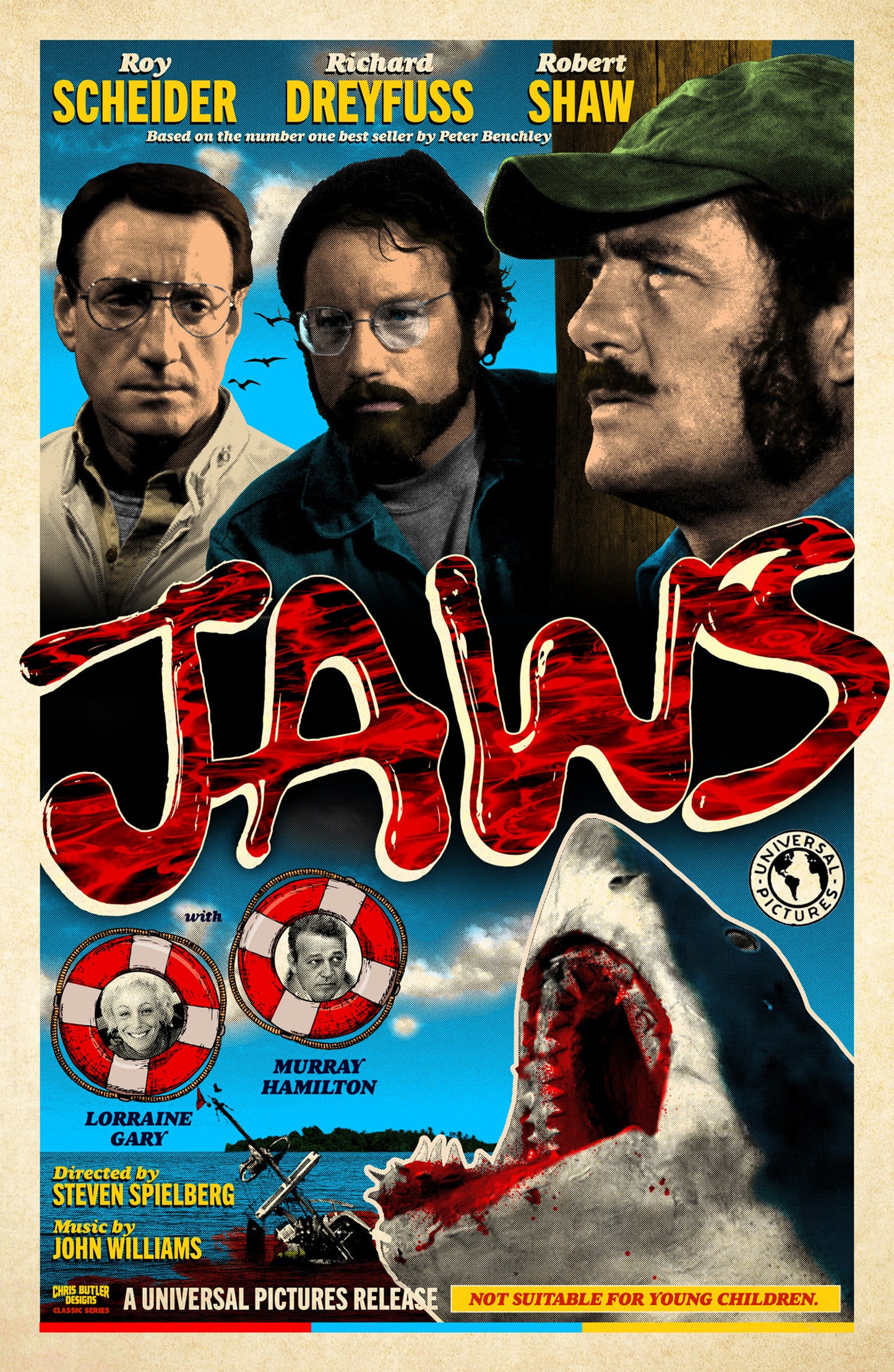 Jaws (Classic Series) 11x17 Alternative Movie Print