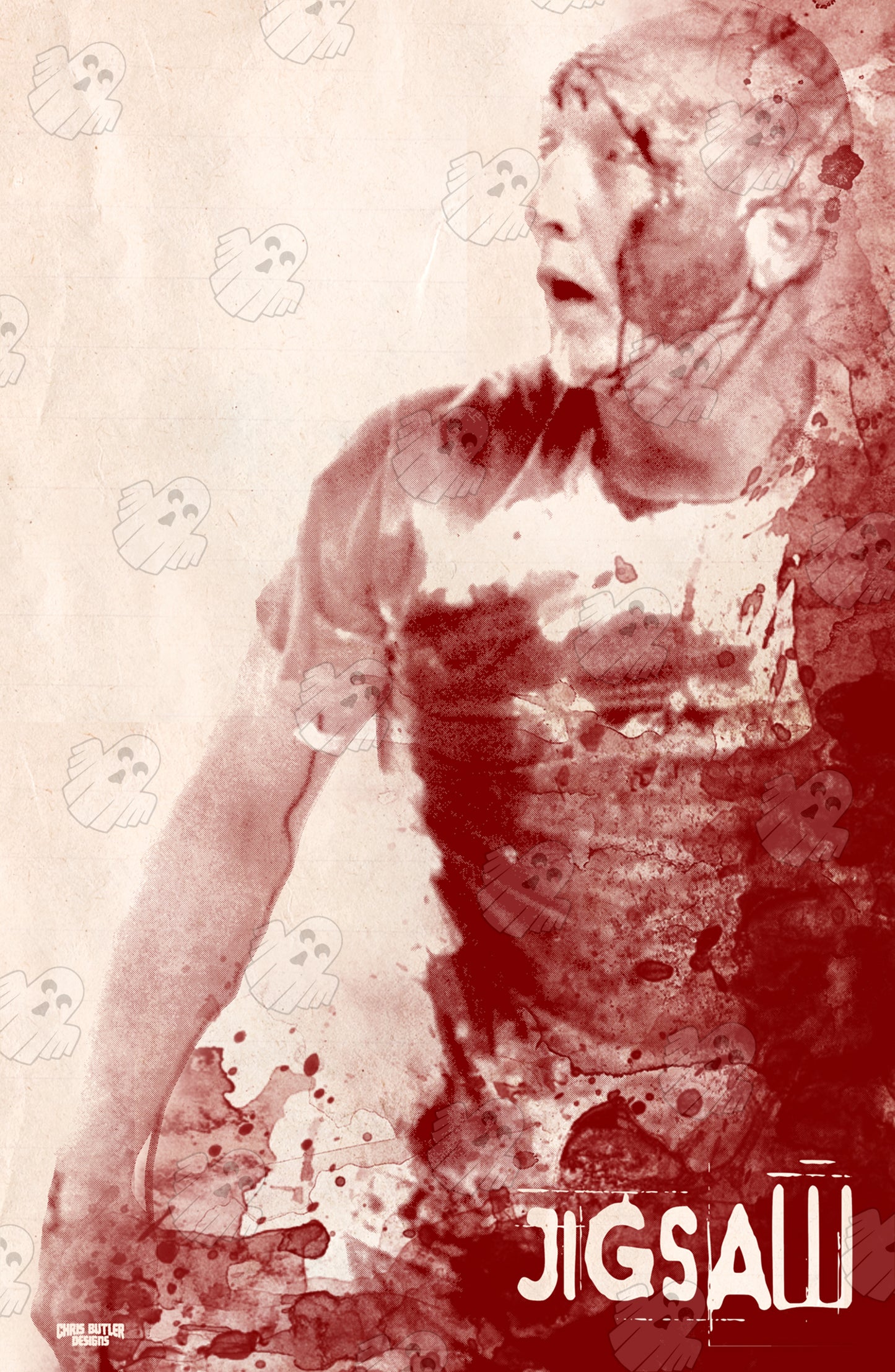 Jigsaw (Written In Blood) 11x17 Alternative Movie Print