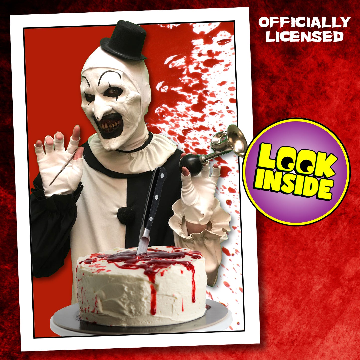 Art The Clown Happy Birthday Card (Officially Licensed)