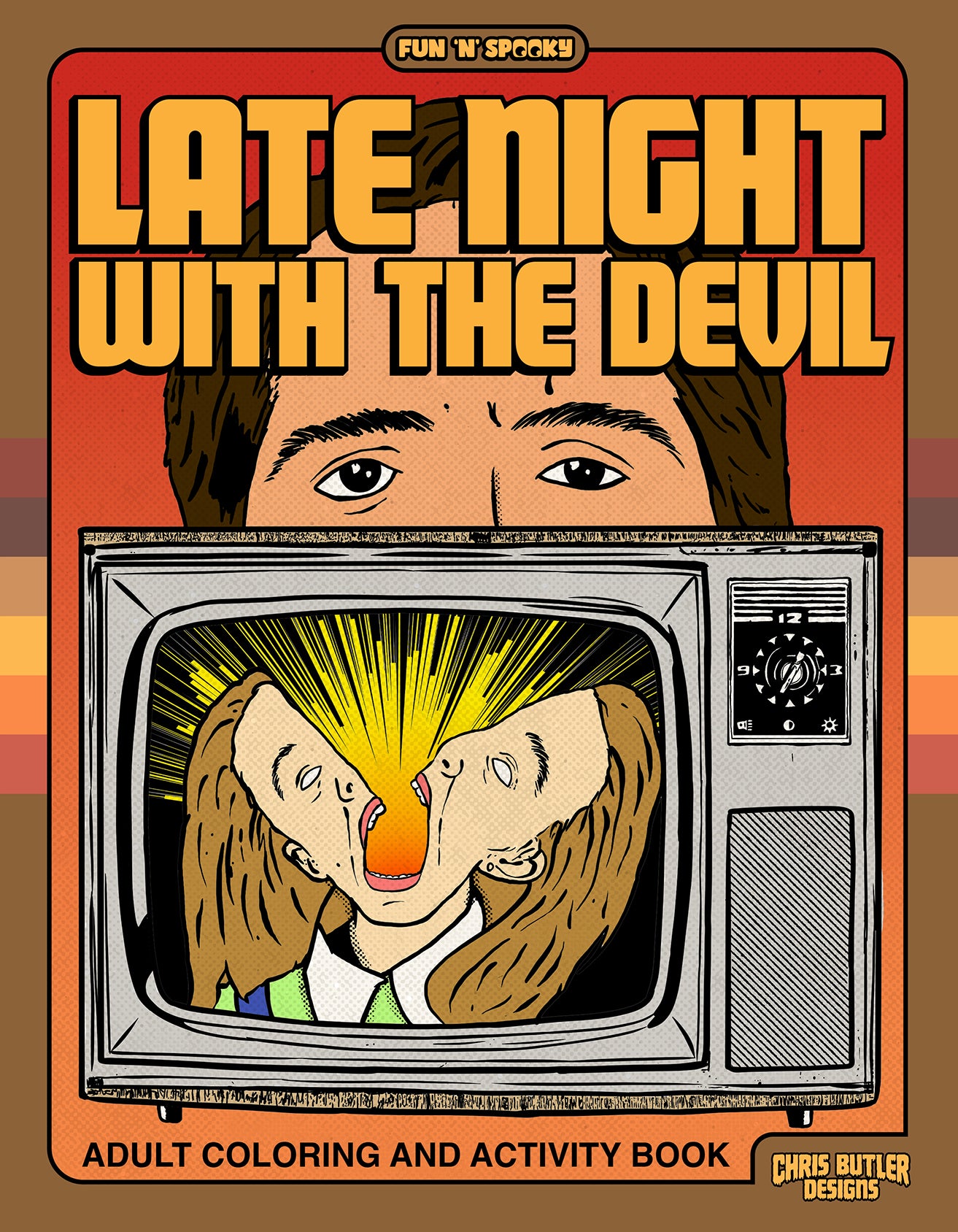 Late Night With The Devil Officially Licensed Coloring And Activity Book