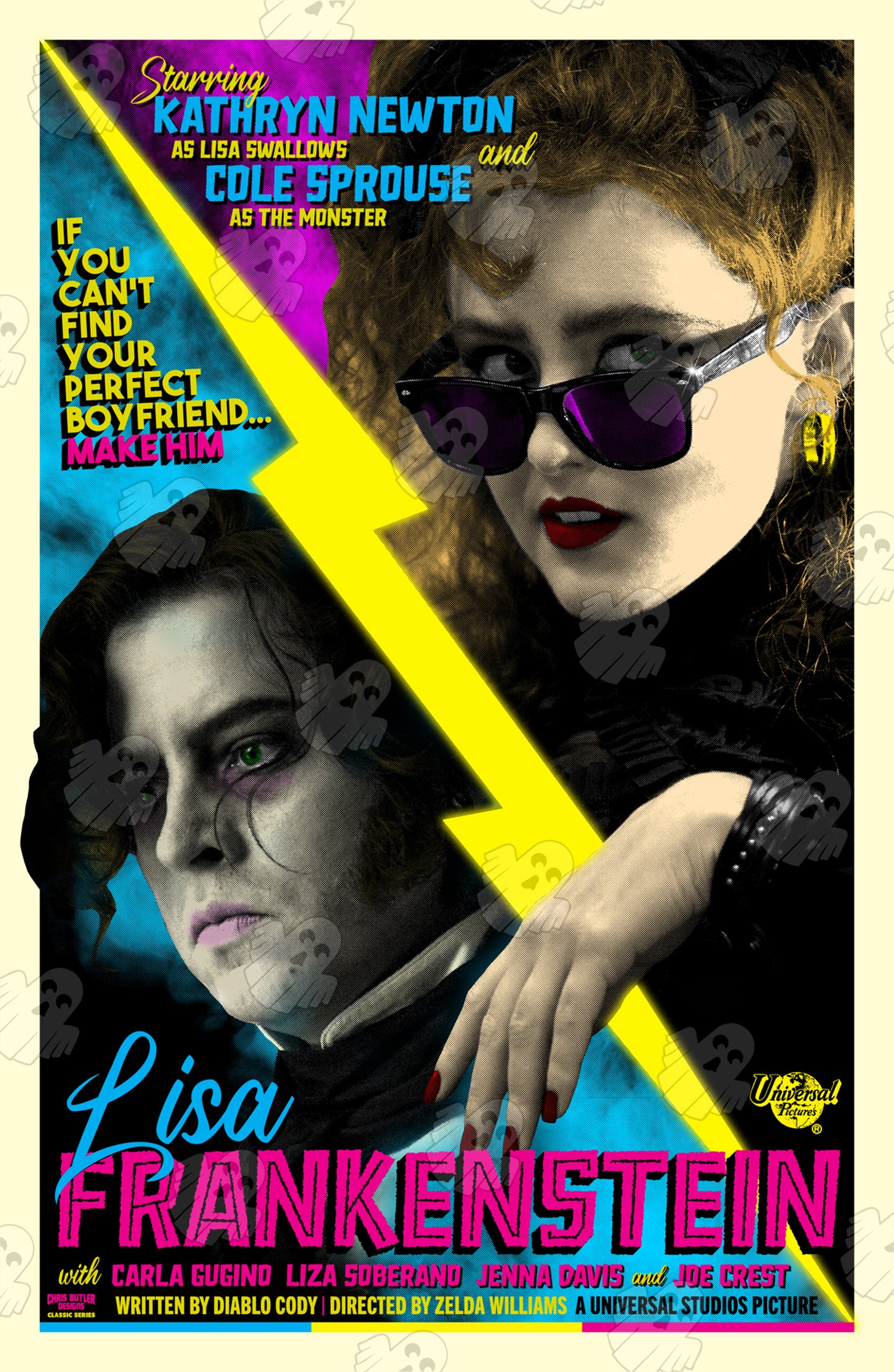 Lisa Frankenstein (Classic Series) 11x17 Alternative Movie Print