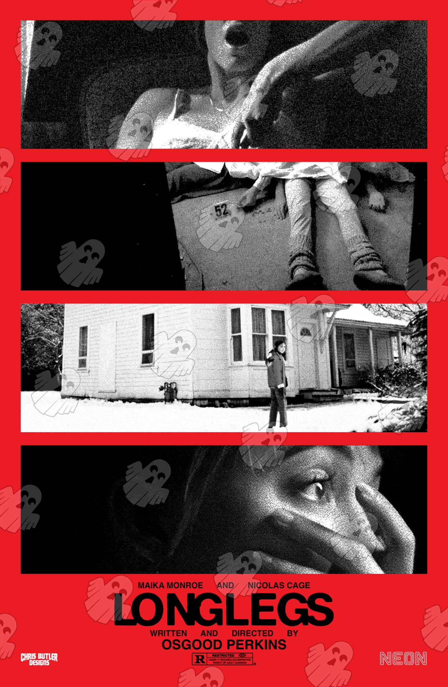 LONGLEGS 11x17 Alternative Movie Print