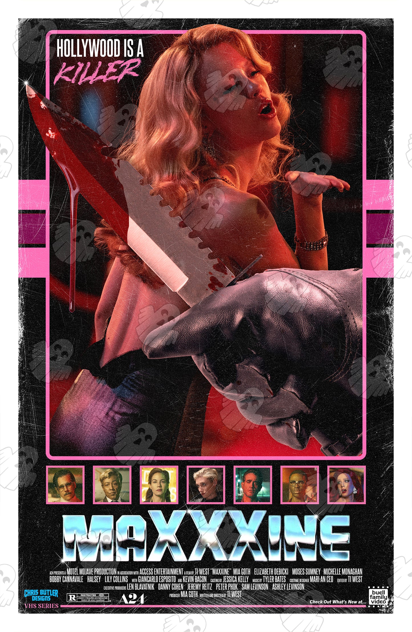 MaXXXine (VHS Series)11x17 Alternative Movie Print