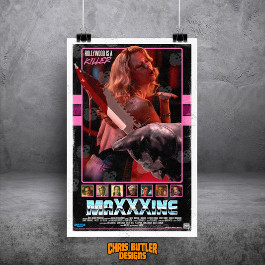 MaXXXine (VHS Series)11x17 Alternative Movie Print