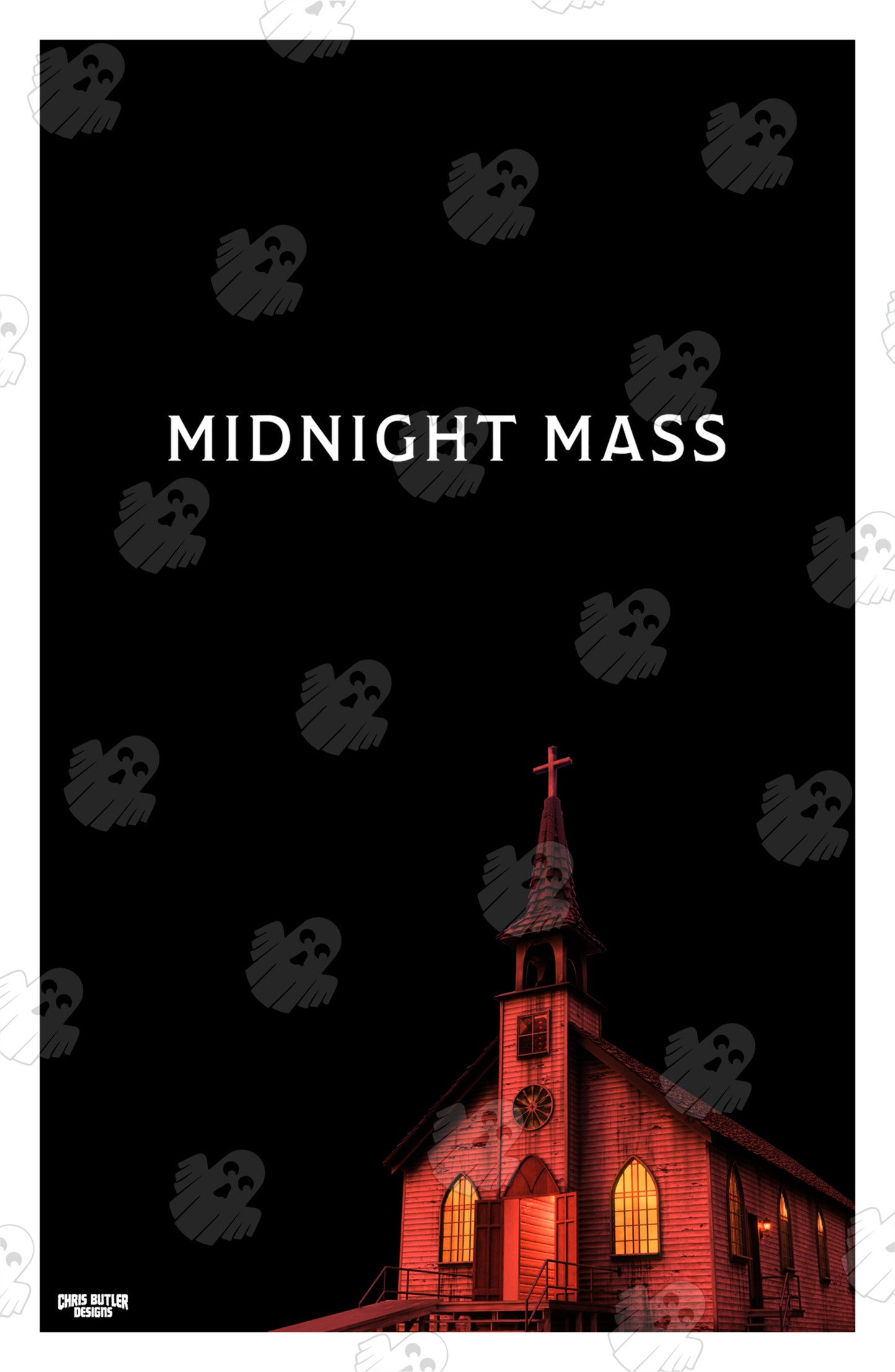 Midnight Mass (Design 2) 11x17 Alternative Movie Print