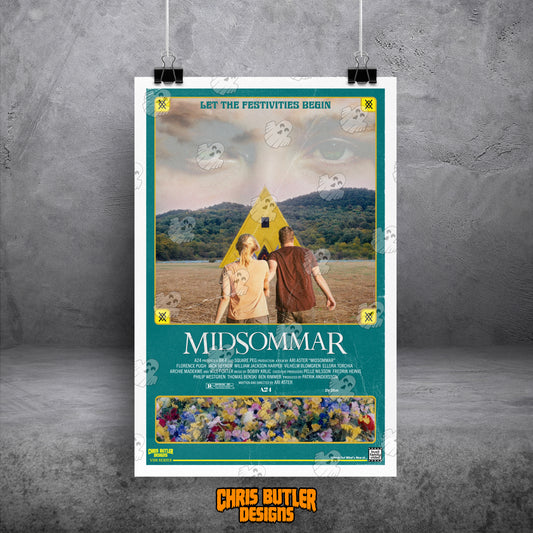 Midsommar (VHS Series)11x17 Alternative Movie Print