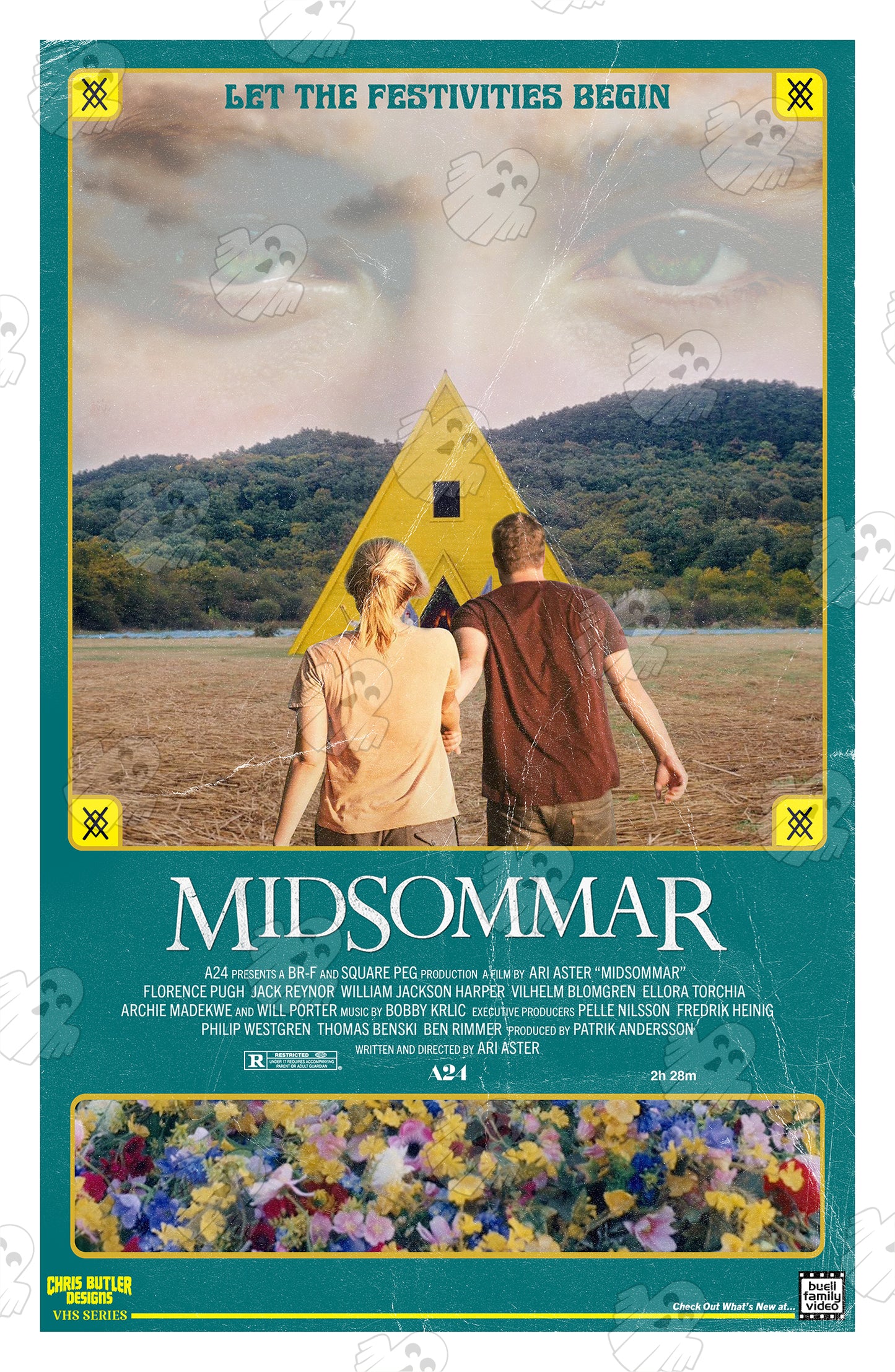 Midsommar (VHS Series)11x17 Alternative Movie Print