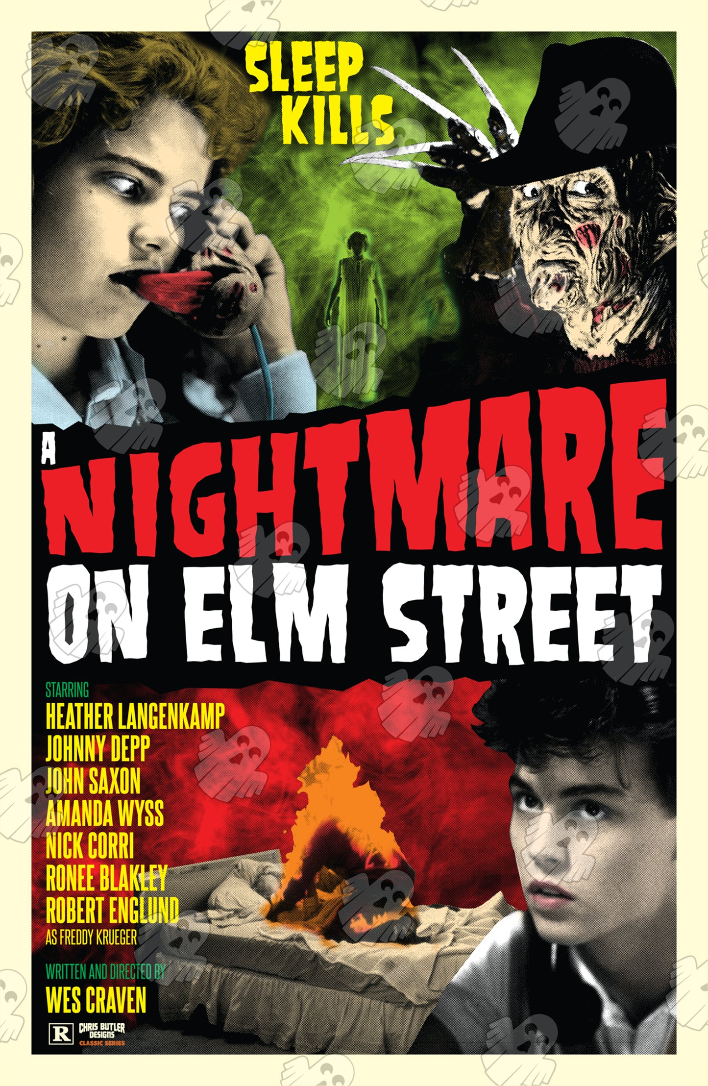 A Nightmare On Elm Street (Classic Series) 11x17 Alternative Movie Poster