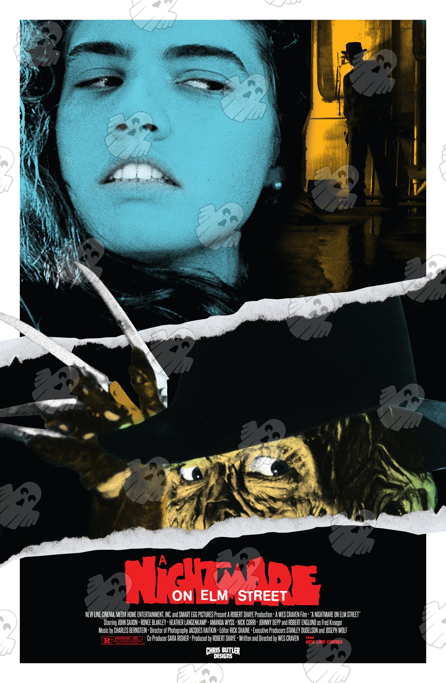 A Nightmare On Elm Street (Design 2) 11x17 Alternative Movie Print