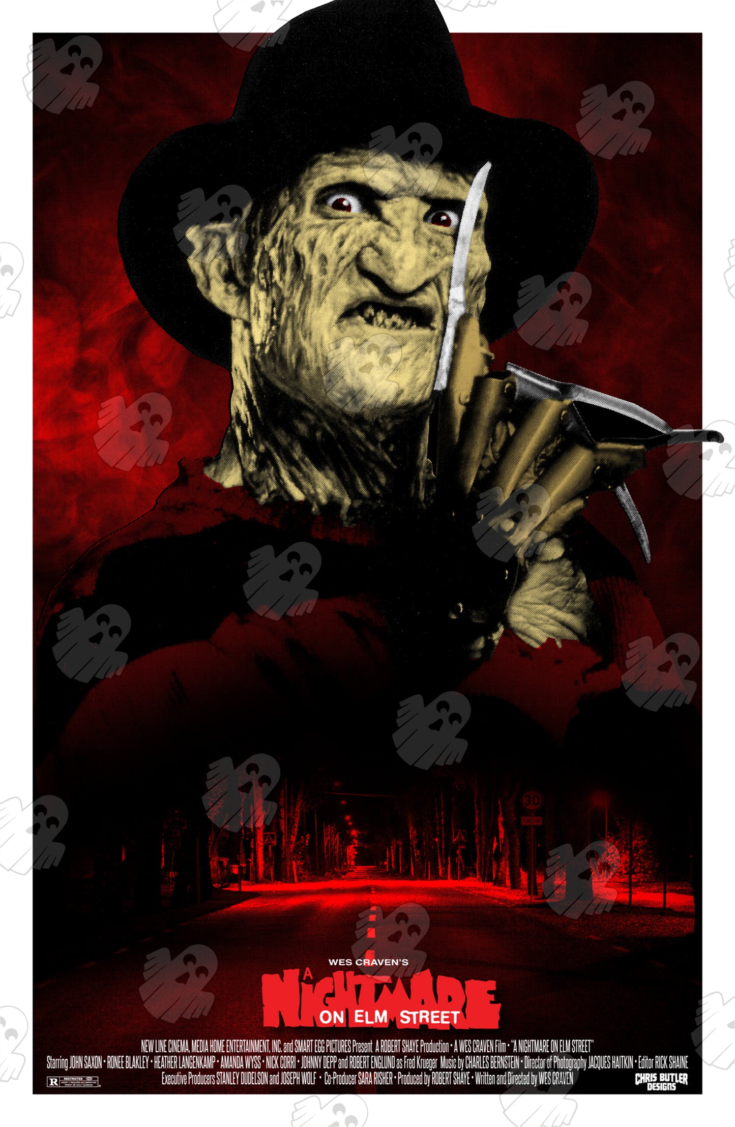 A Nightmare On Elm Street (Design 3) 11x17 Alternative Movie Print
