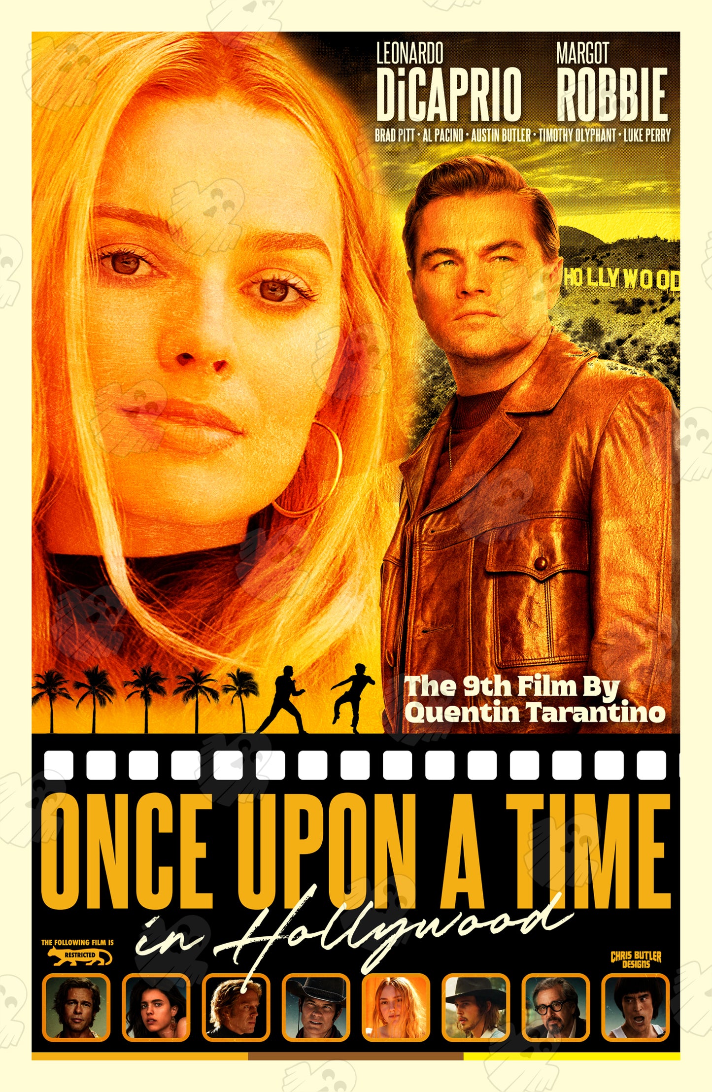 Once Upon A Time In Hollywood (Classic Series) 11x17 Alternative Movie Print