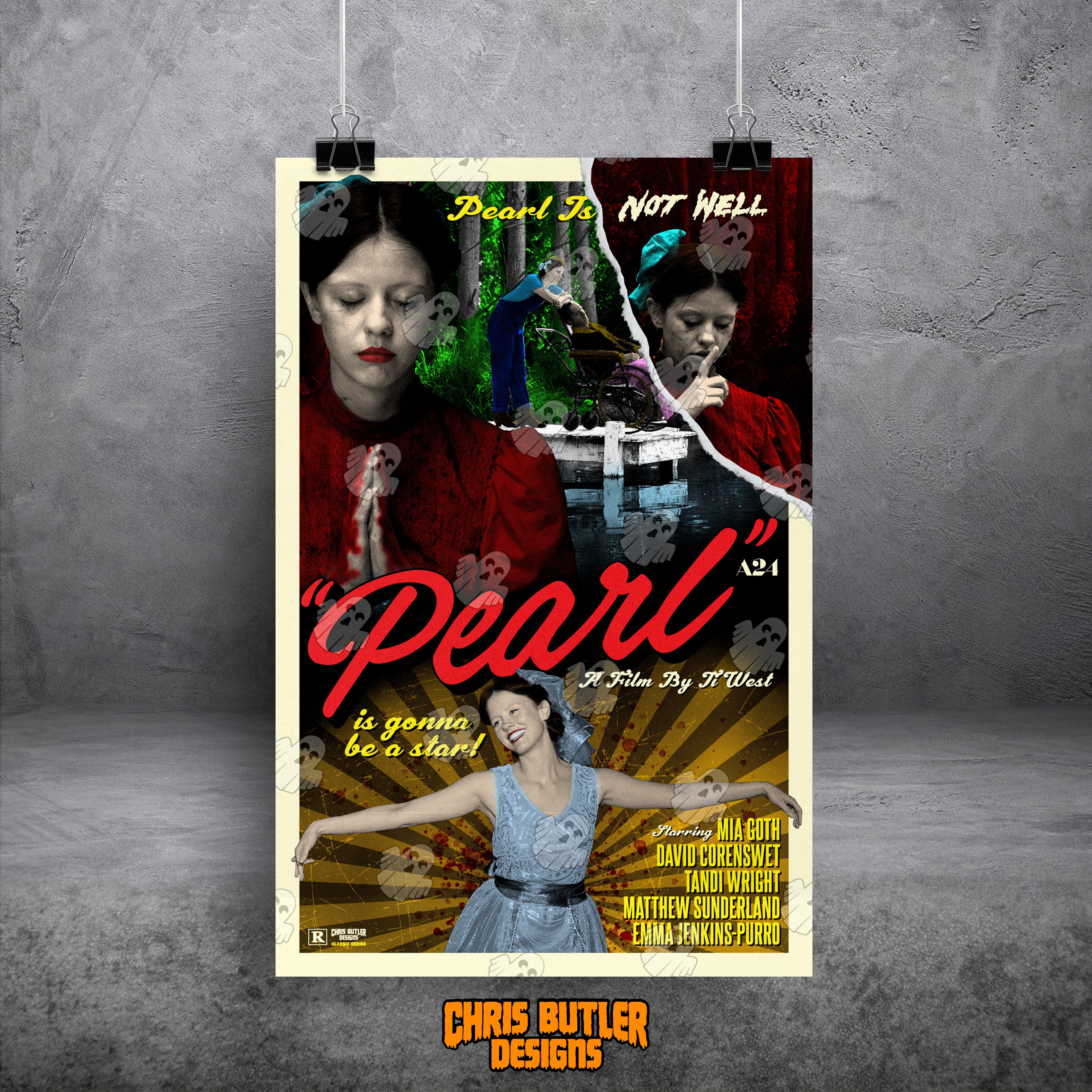 Pearl (Classic Series) 11x17 Alternative Movie Print Pearl (Classic Series) 11x17 Alternative Movie Print